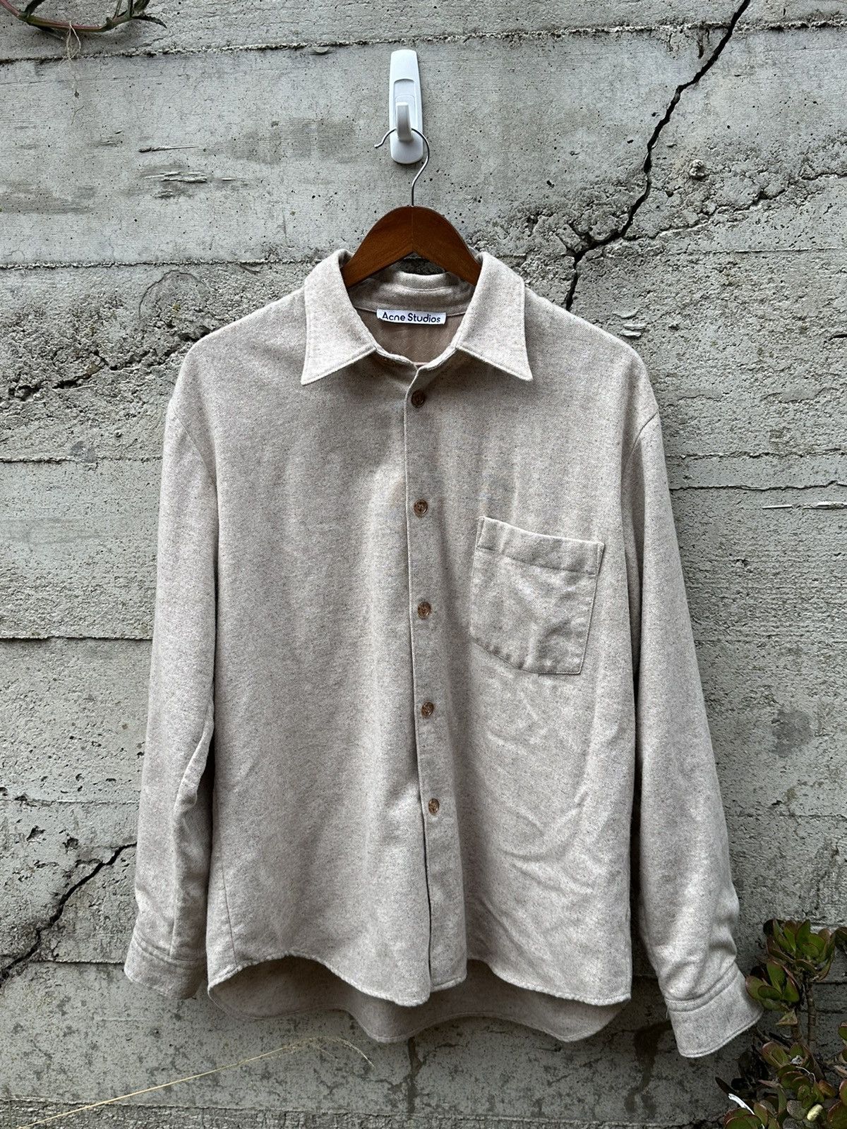 Acne Studios RARE GRAIL Acne Studios wool over shirt Size US M / EU 48-50 / 2 - 3 Thumbnail