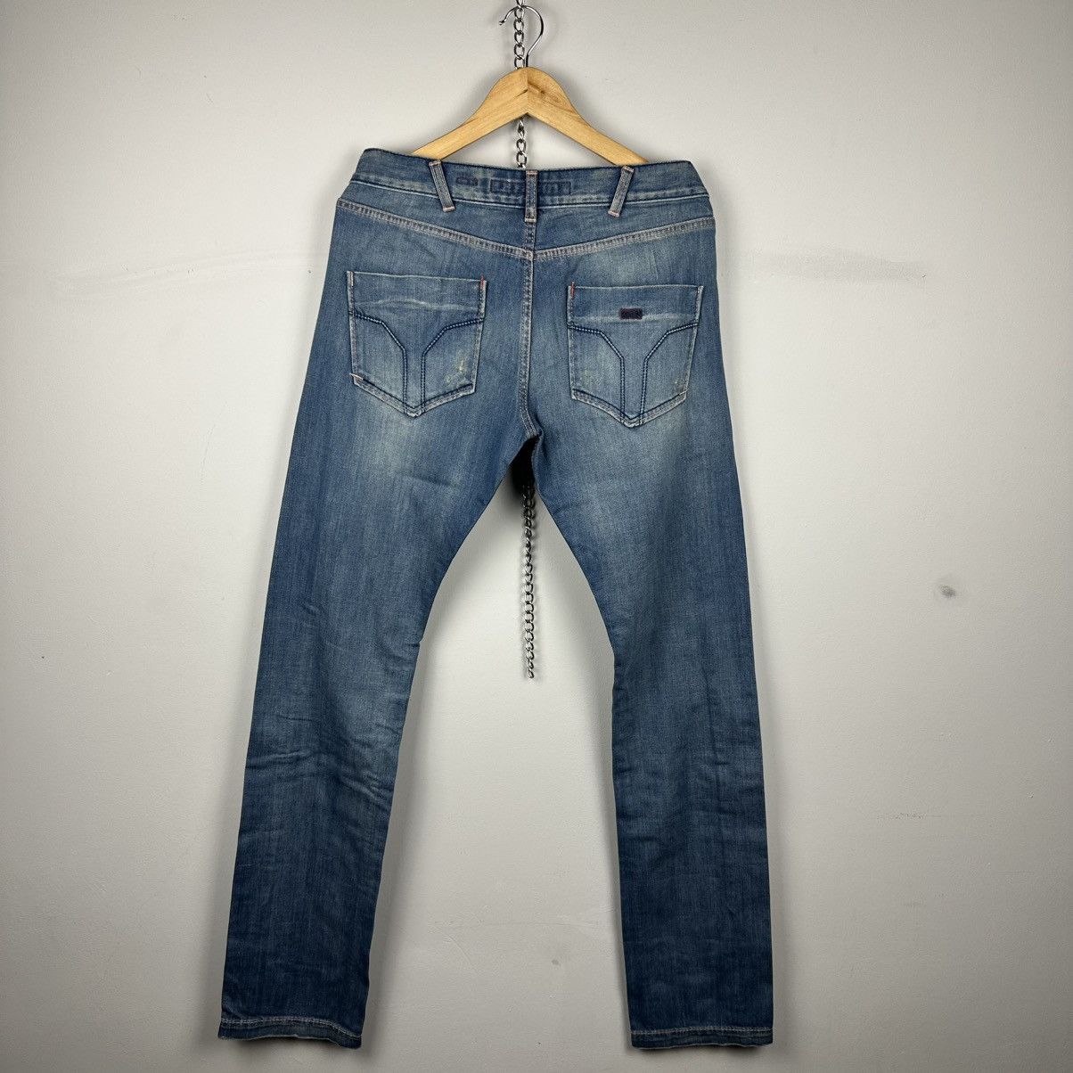 Vintage !NWT! Vintage Rare Miss Sixty Buckle Belt Jeans Size US 28 / EU 44 - 17 Thumbnail