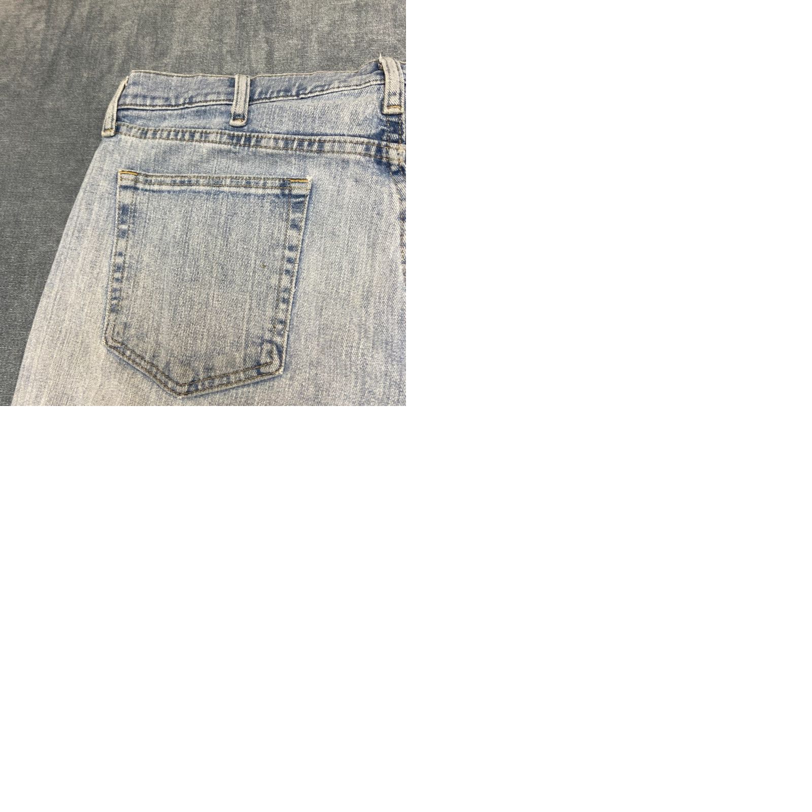 Wrangler Wrangler Jeans Mens 36x32 Blue Denim Cotton Distressed Light Wash Regular Fit Jeans Size US 36 / EU 52 - 10 Thumbnail