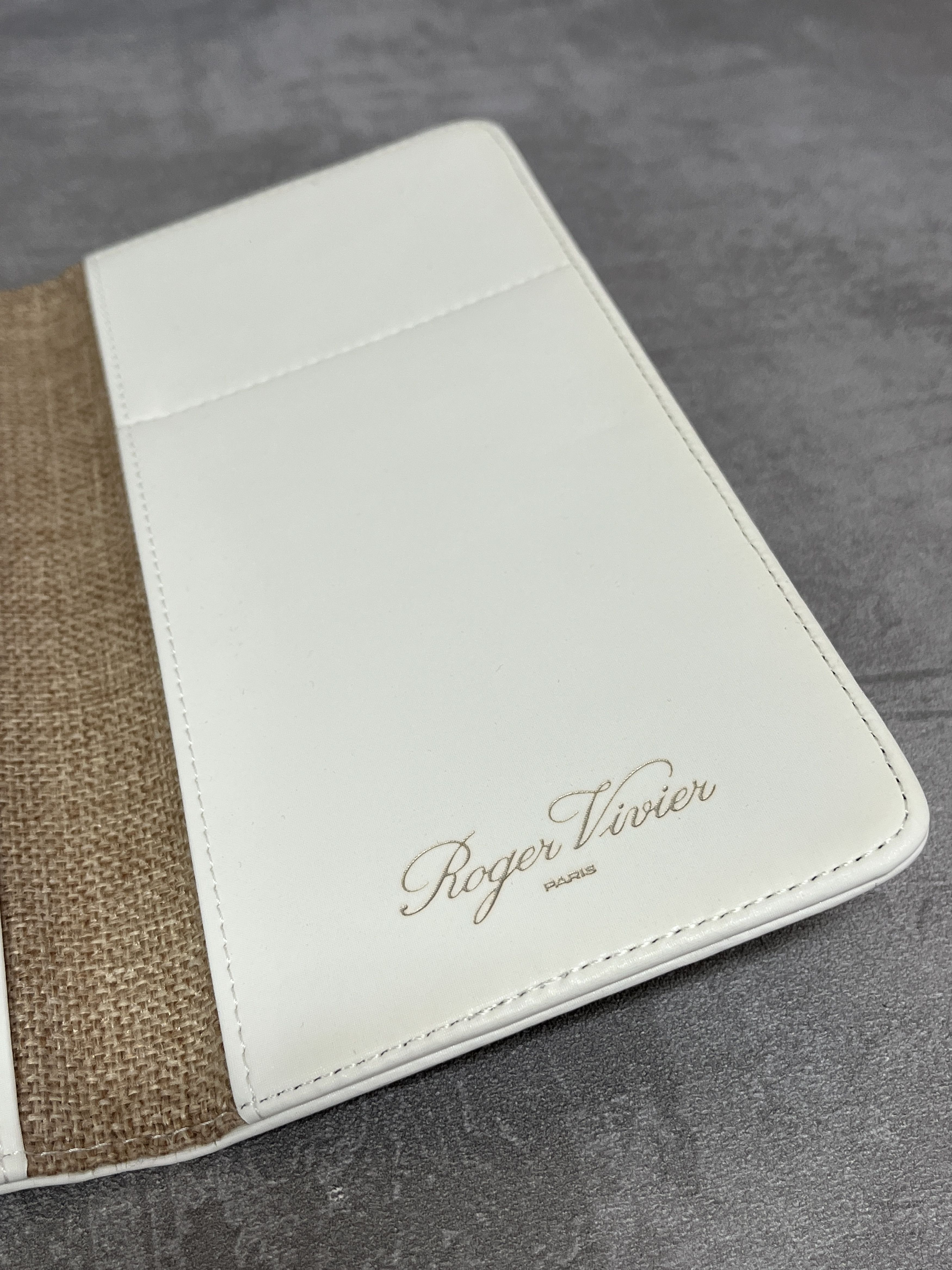 Roger Vivier Roger Vivier Beige Passport Holder Size ONE SIZE - 2 Thumbnail
