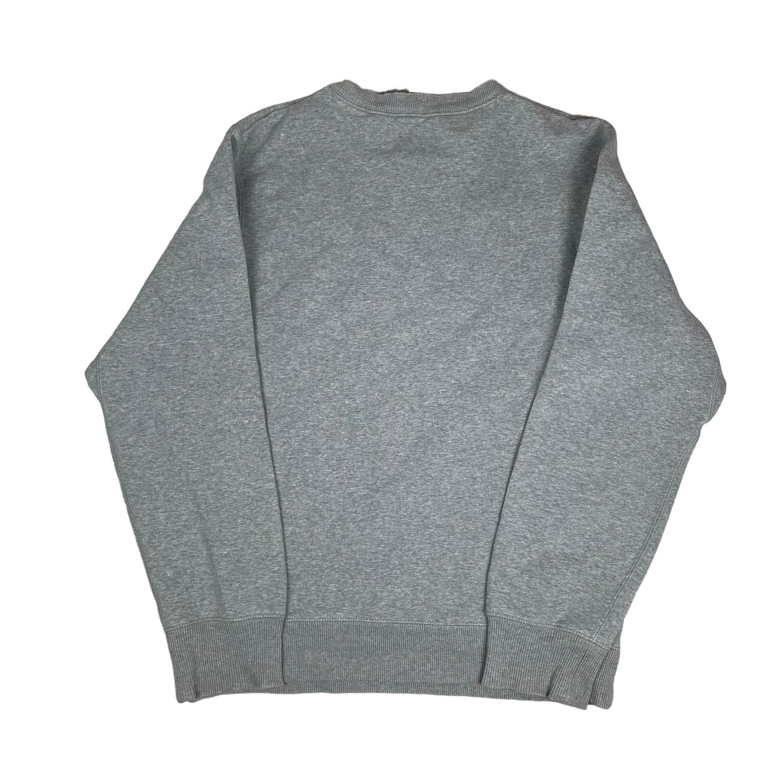 Nike × Vintage Nike Men's Heather Gray Crew Neck Fleece Lined Sweatshirt M Size US M / EU 48-50 / 2 - 7 Thumbnail