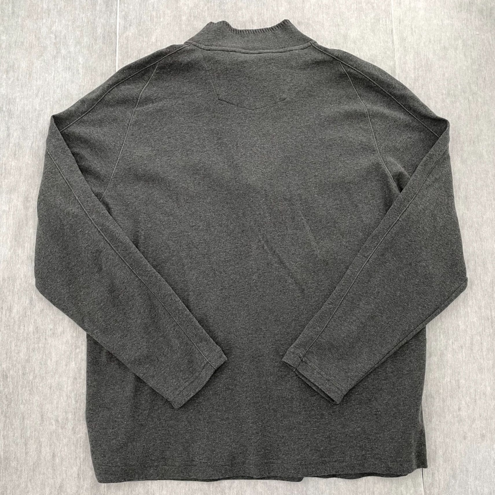 Robert Graham Robert Graham Sweater Adult 2XL Gray 1/4 Zip Pullover Classic Fit Mens XXL Size US XXL / EU 58 / 5 - 2 Thumbnail