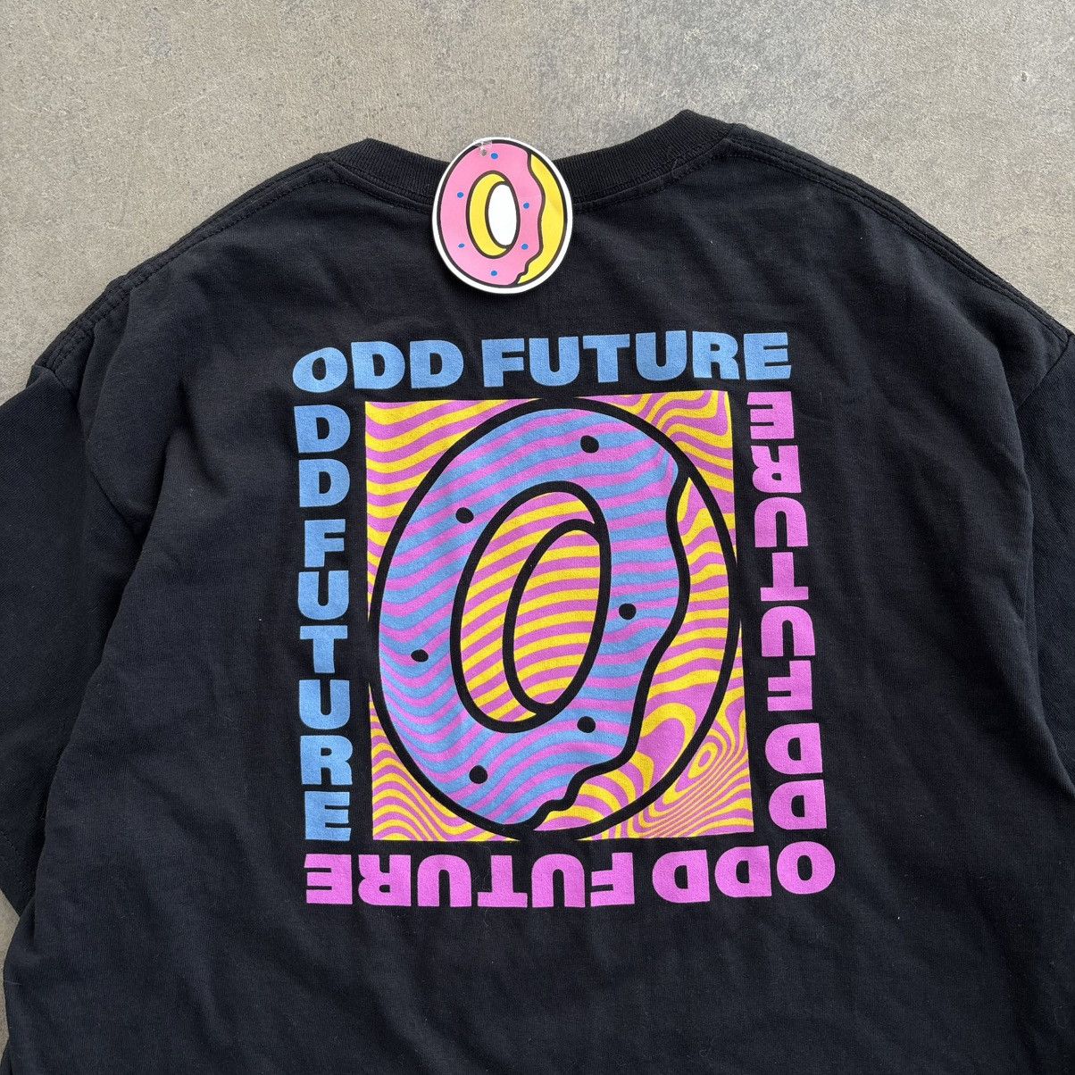 Golf Wang × Odd Future 2015 ODD FUTURE Golf Wang Tyler the Creator Donut Zumiez Tee Size US L / EU 52-54 / 3 - 4 Thumbnail
