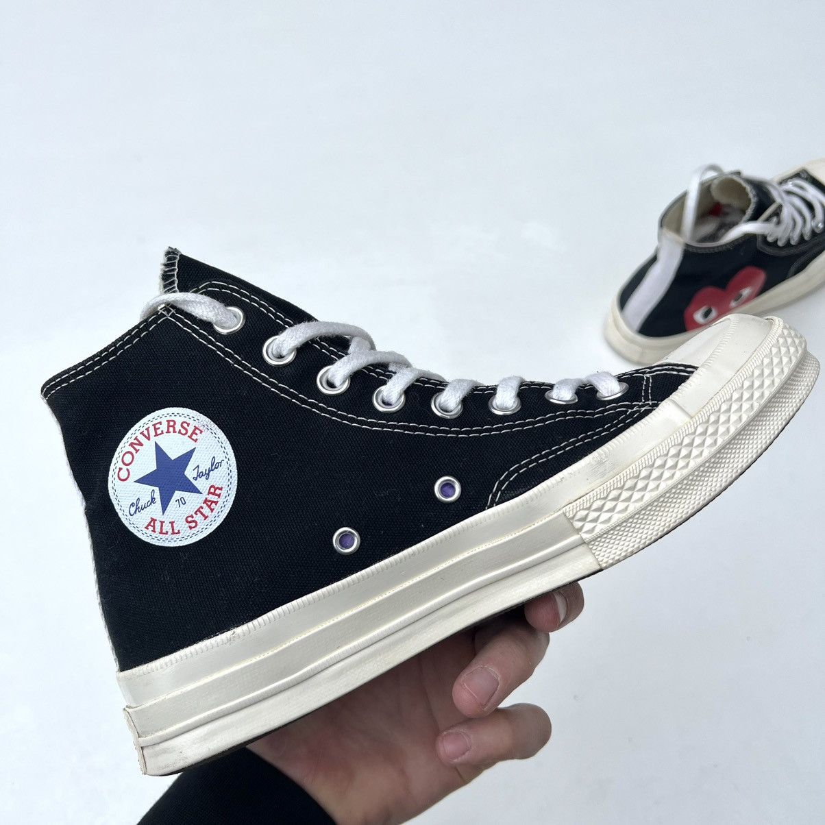 Comme des Garcons PLAY × Converse Converse Comme des Garcons Play shoes Size US 7 / EU 40 - 9 Thumbnail