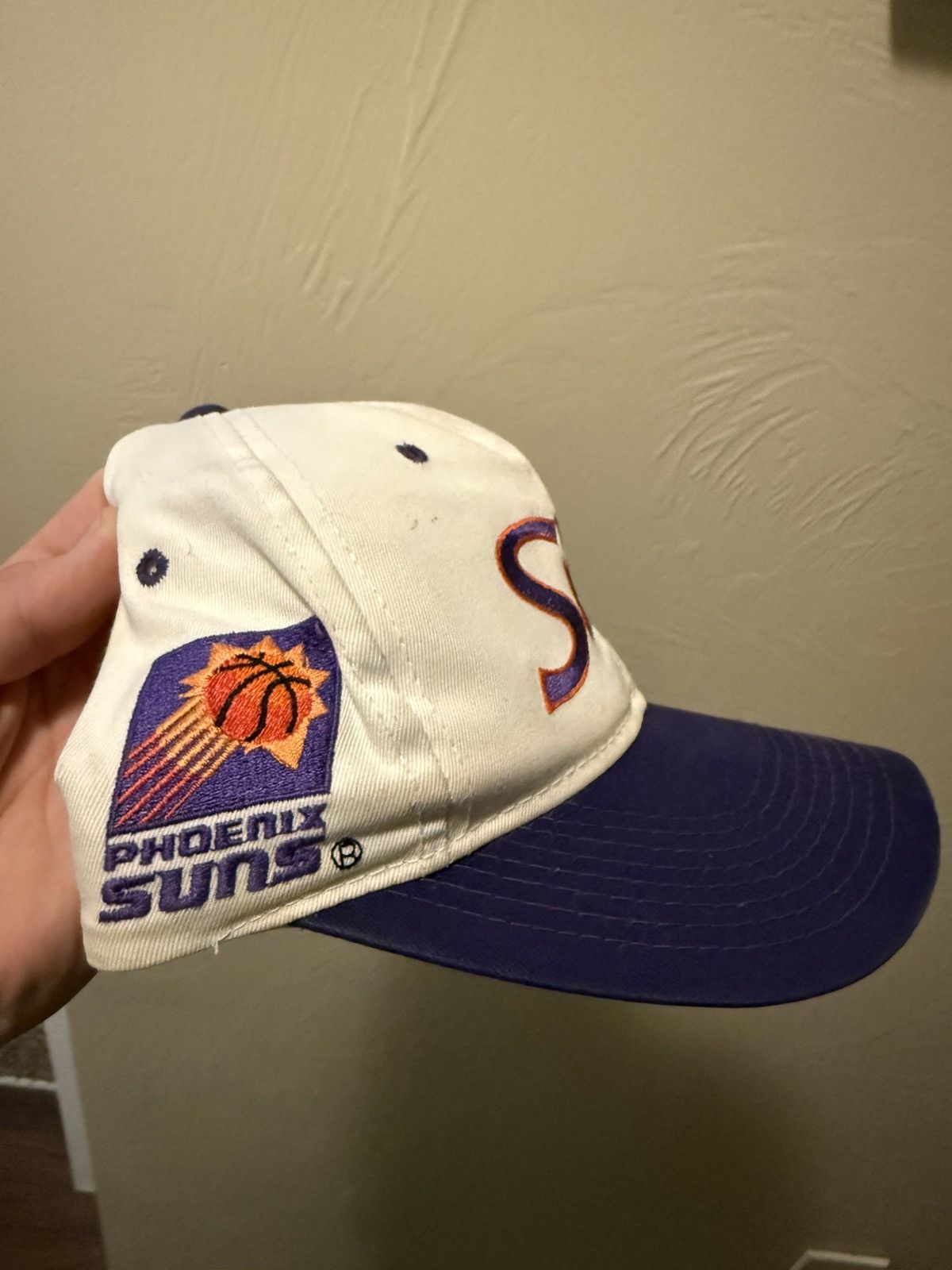 Sports Specialties Vintage Phoenix Suns Sports Specialities Script Hat SnapBack Size ONE SIZE - 3 Thumbnail