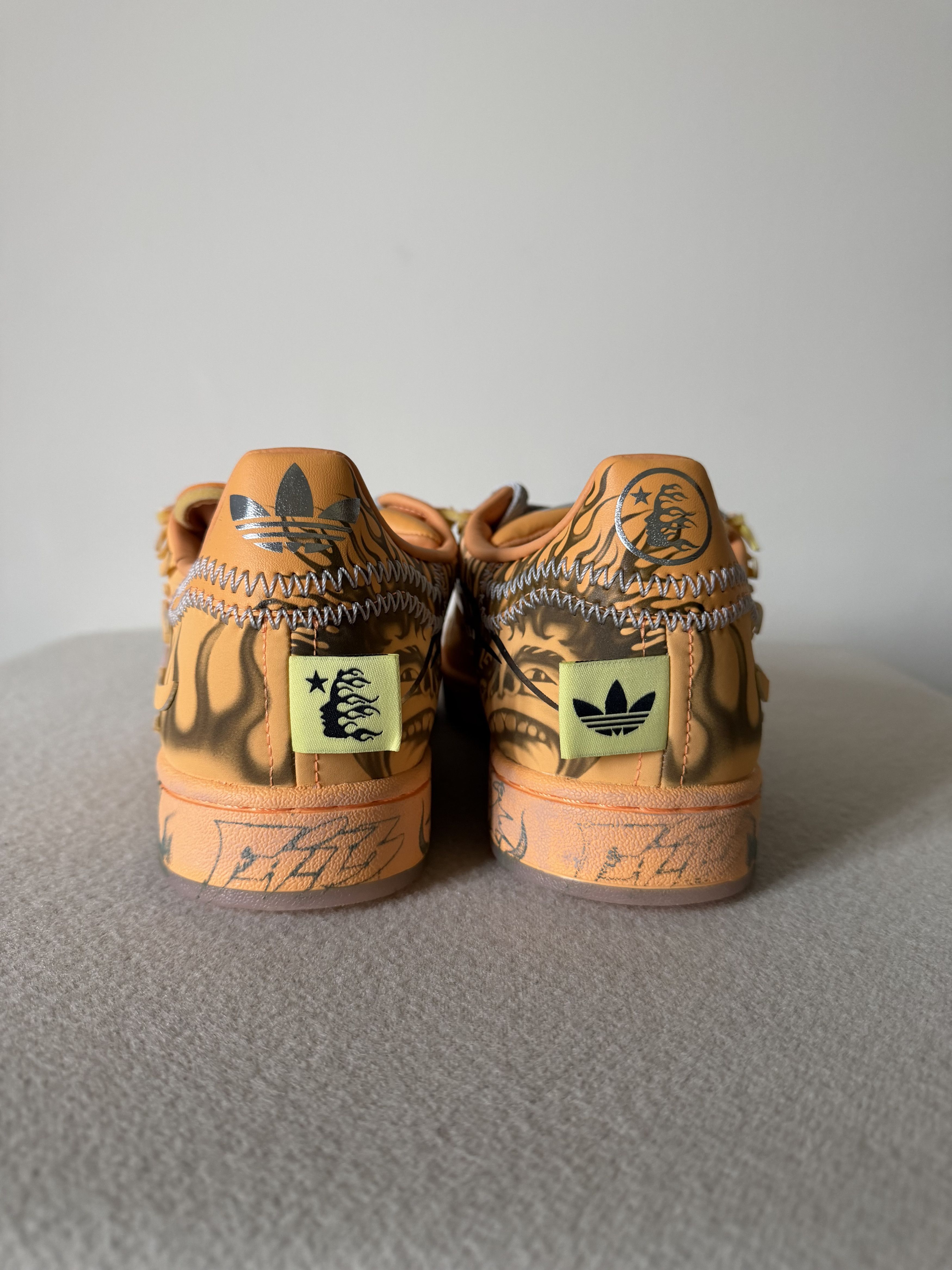 Adidas Hellstar Adidas Superstar in Hazy Orange Size US 11.5 / EU 44-45 - 5 Thumbnail