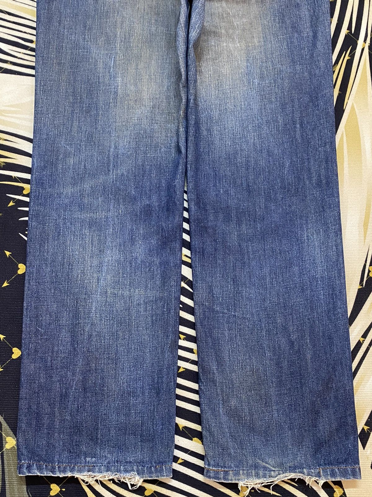 Edwin Vintage Japanese Brands Edwin503 Mud Wash Loose Jeans Size US 34 / EU 50 - 6 Thumbnail