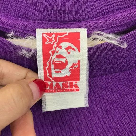 Beams Plus BEAMS Japan MASK STIMULATION Rebel Anarchy Punk Tee Shirt Size US S / EU 44-46 / 1 - 6 Thumbnail
