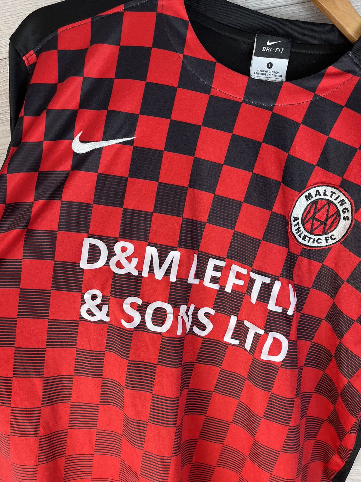 Nike Mens soccer jersey Nike Maltings Athletic FC size L Size US L / EU 52-54 / 3 - 5 Thumbnail