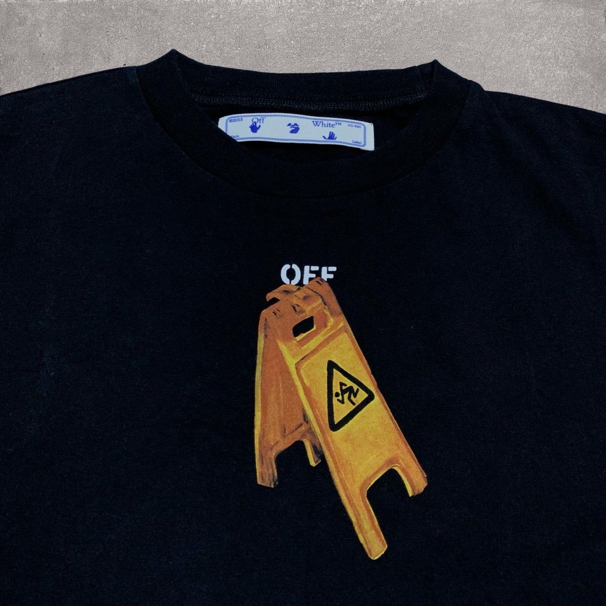 Off-White Off White XXS Tee Pascal Skeleton Arrows Black T-Shirt Size US XXS / EU 40 - 4 Thumbnail