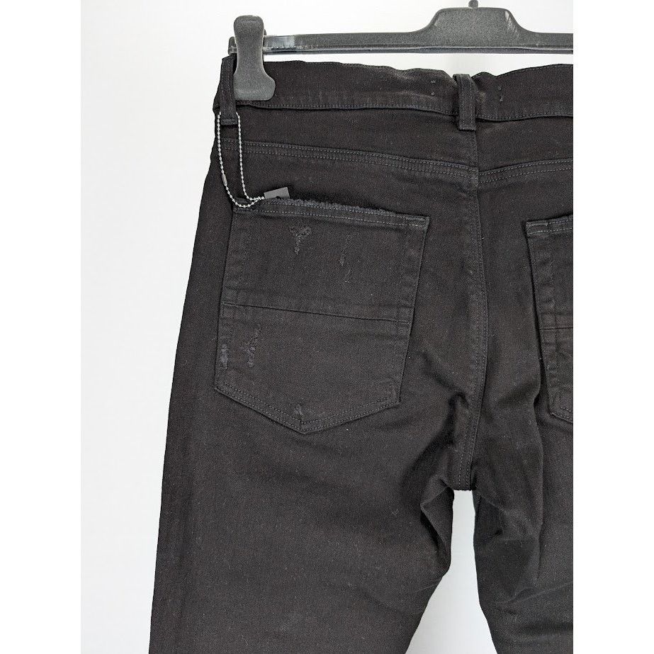 Amiri o1rshd1 Tie Dye Core Logo Jeans in Black Size US 33 - 15 Thumbnail