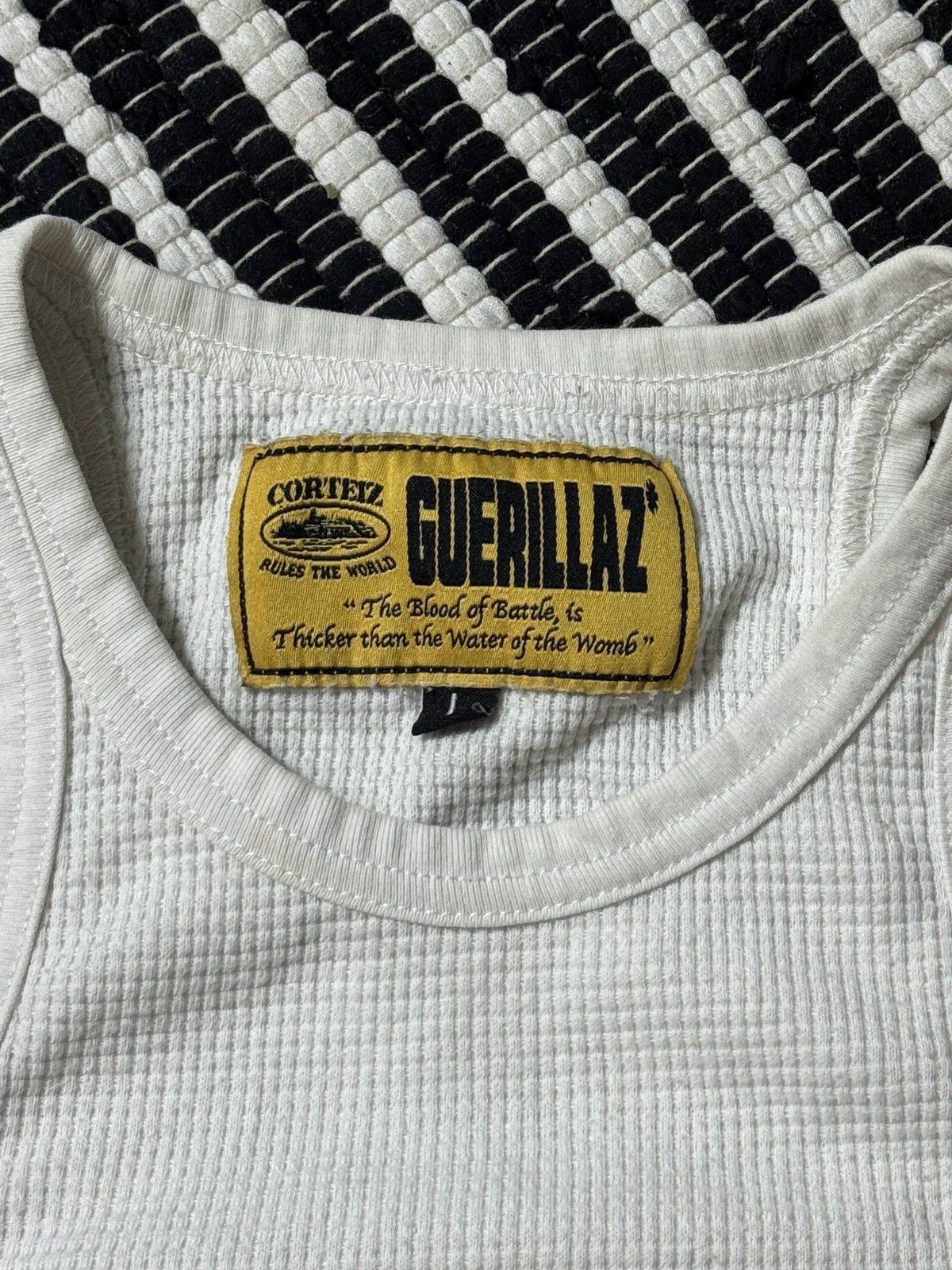 Corteiz CORTEIZ BIG LOGO DRILL TANK TOP Size L / US 10 / IT 46 - 3 Thumbnail