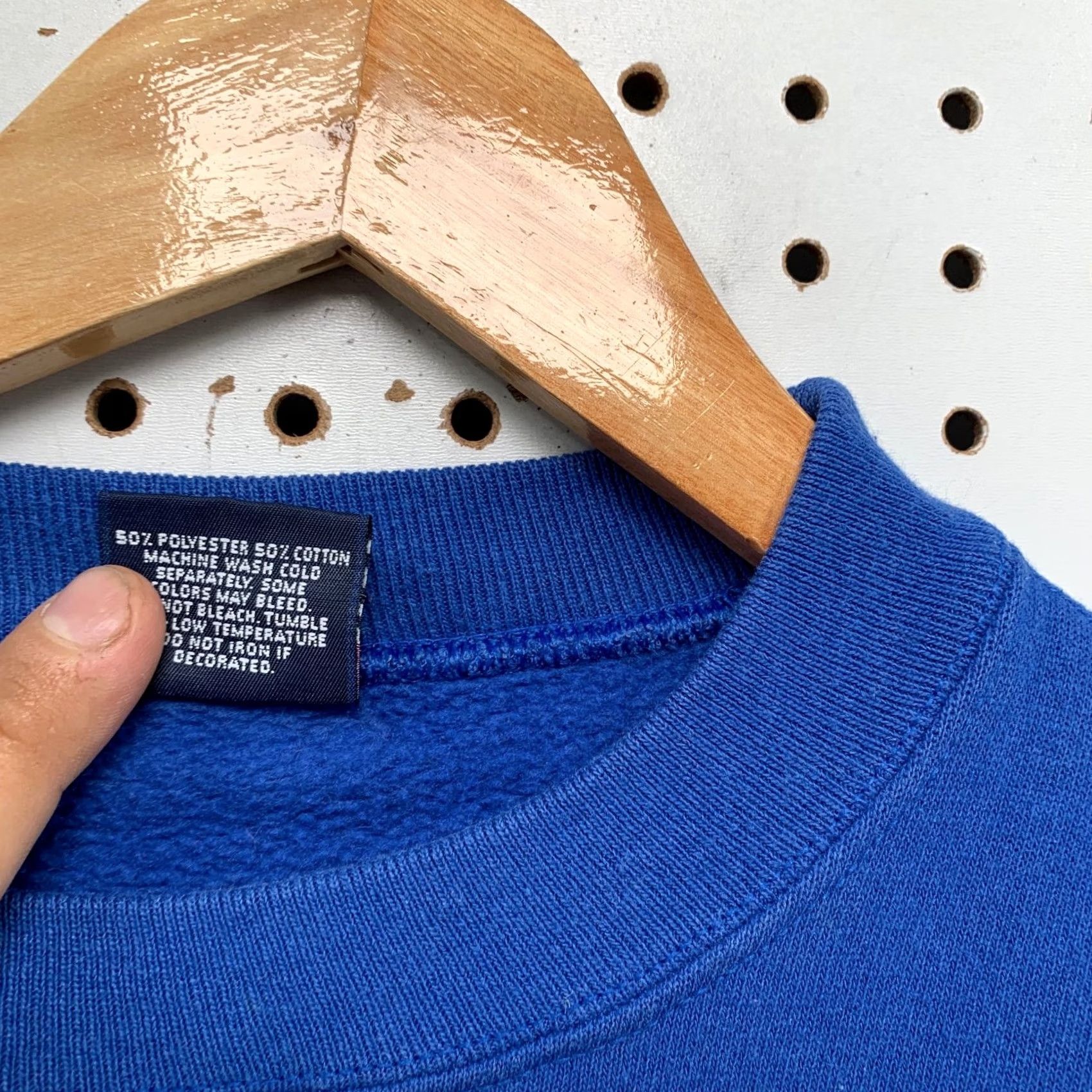 Jansport VINTAGE Jansport Luther College Sweatshirt Mens Large Blue Fleece Crewneck USA 90s School Graphic Print Size US L / EU 52-54 / 3 - 7 Thumbnail