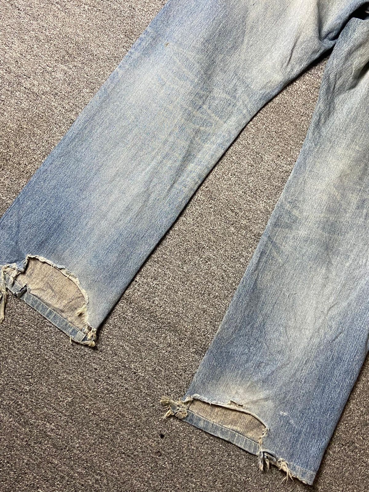 Edwin Edwin 451 Ripped Style Denim Jeans (148) Size US 38 / EU 54 - 2 Thumbnail