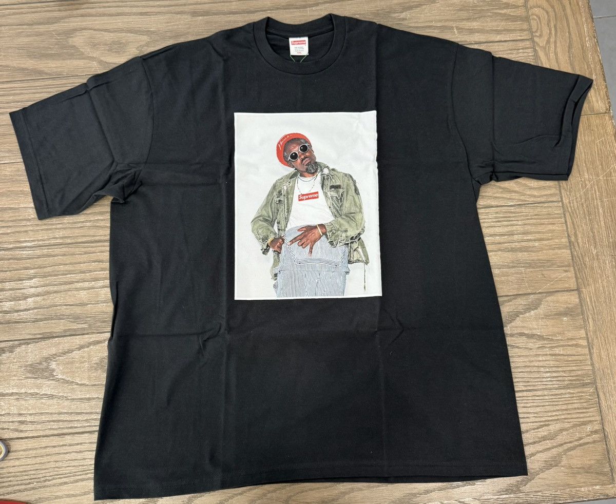 Designer × Supreme 🔥 Supreme FW22 Andre 3000 Tee Shirt RARE! 2XL Size XXL 🔥 Size US XXL / EU 58 / 5 - 2 Thumbnail