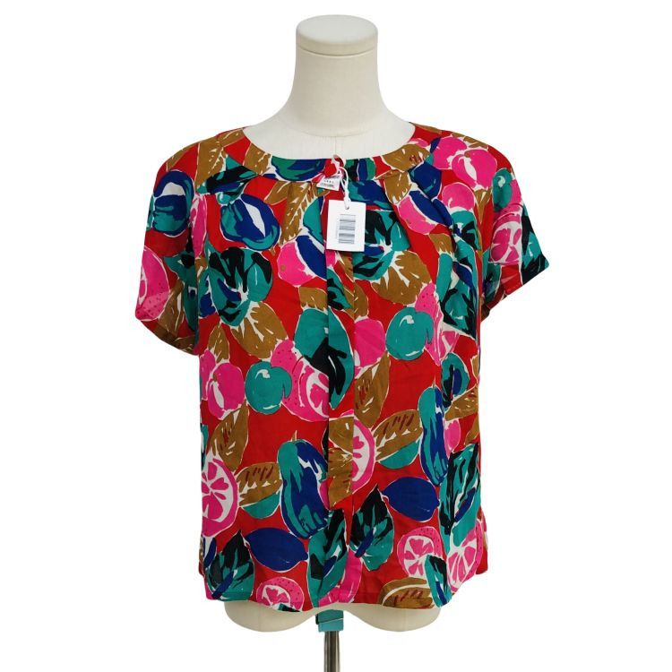 Dior Christian Dior Floral Print Blouse S Size S / US 4 / IT 40 - 1 Thumbnail