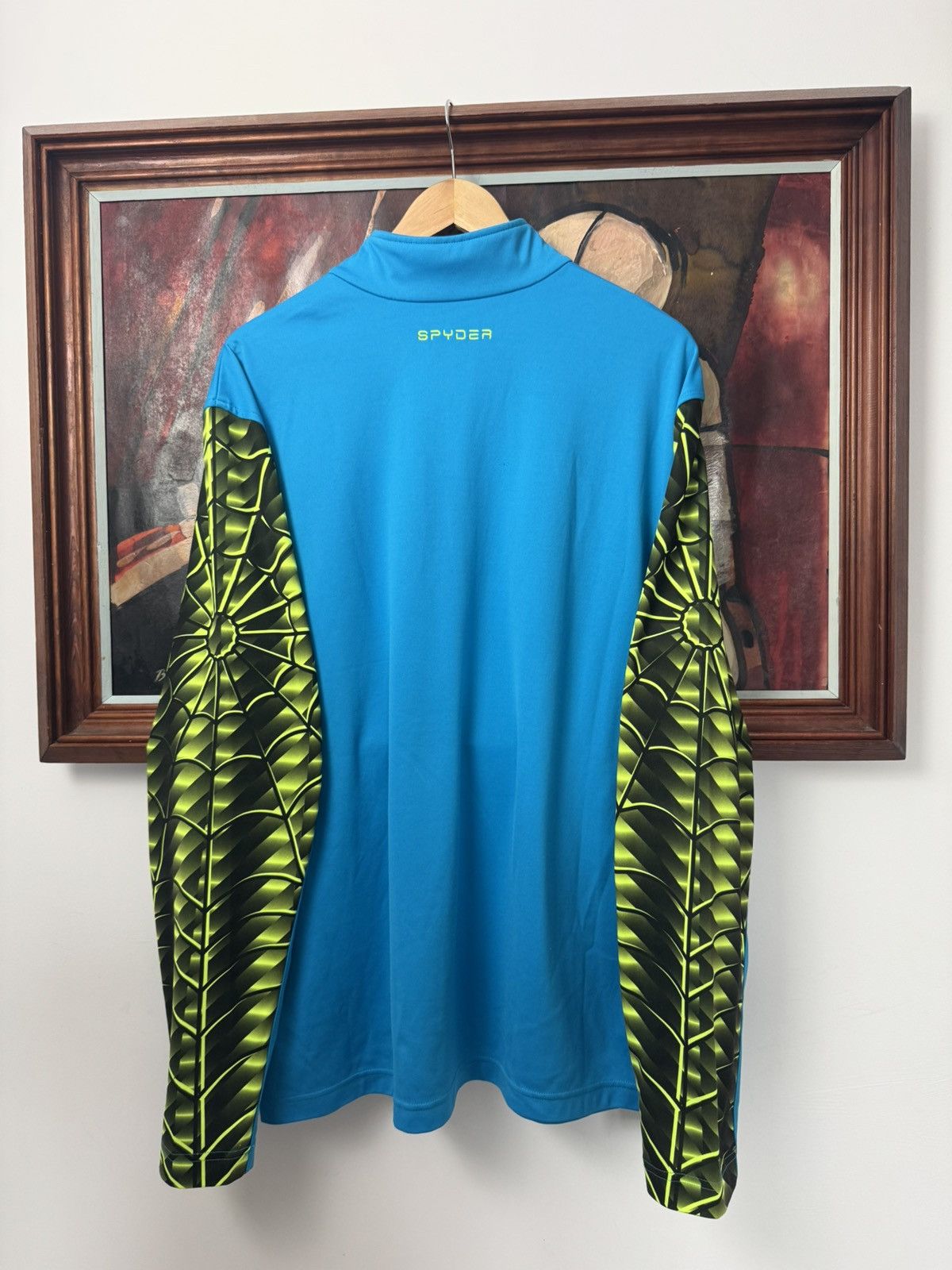 Spyder Vintage Y2k Spyder Spiderweb Active Top Spider Sport Size US XL / EU 56 / 4 - 2 Thumbnail