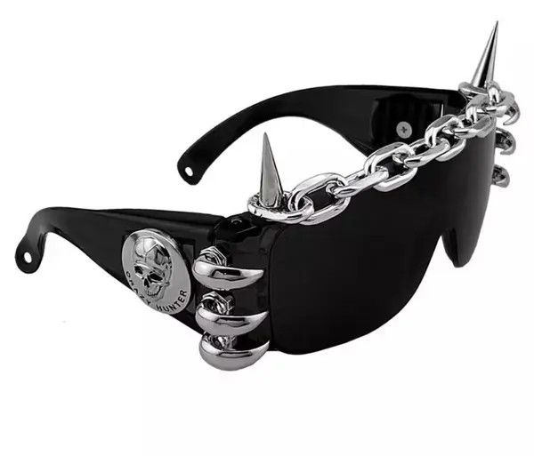 Japanese Brand Punk glasses Size ONE SIZE - 3 Thumbnail