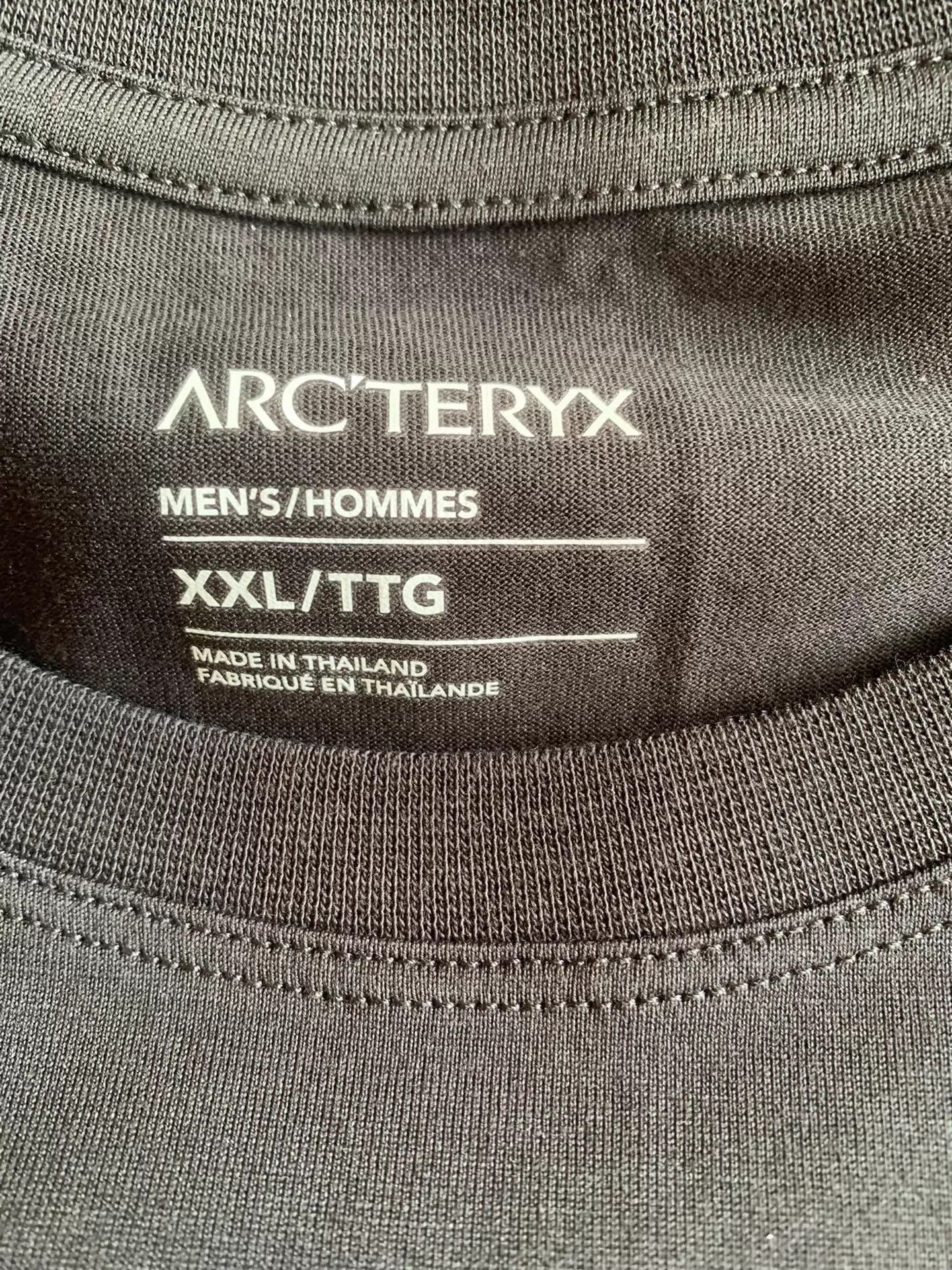 Arc'teryx Arc'teryx Arc'Logo Emblem SS Men's Black XXL T-Shirt Size US XXL / EU 58 / 5 - 3 Thumbnail