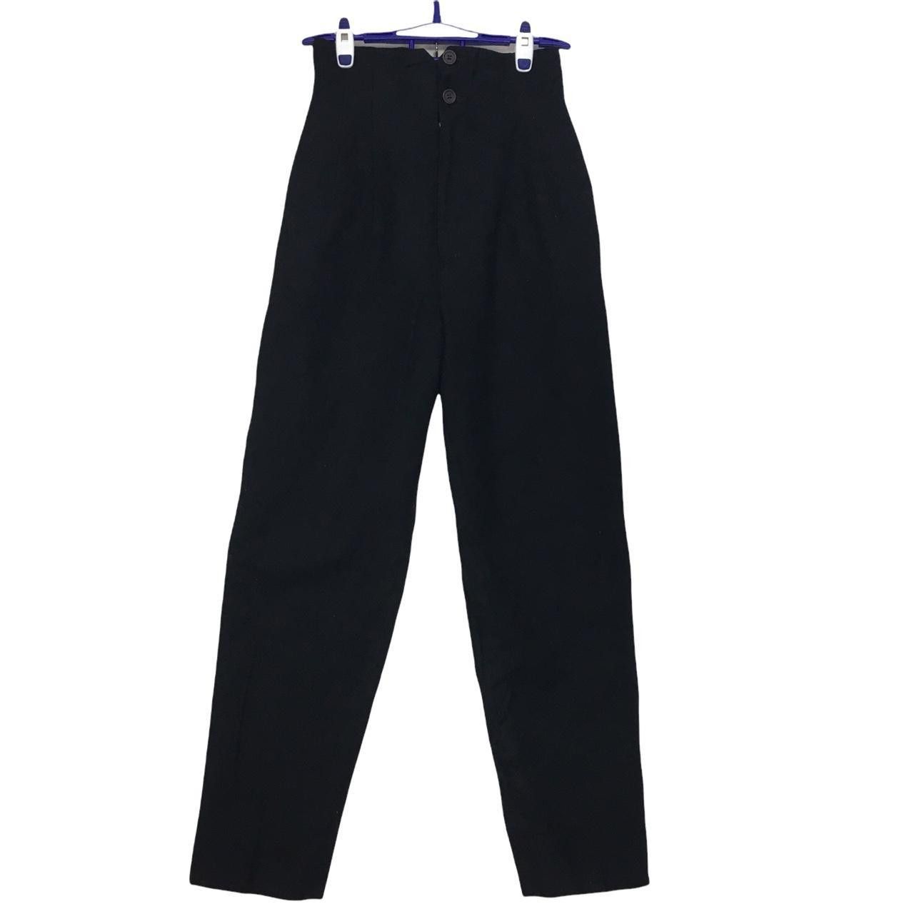 Vintage Vtg AXEBABEL High Waist Long Pants Trousers Casual Pants Size 23" - 1 Thumbnail