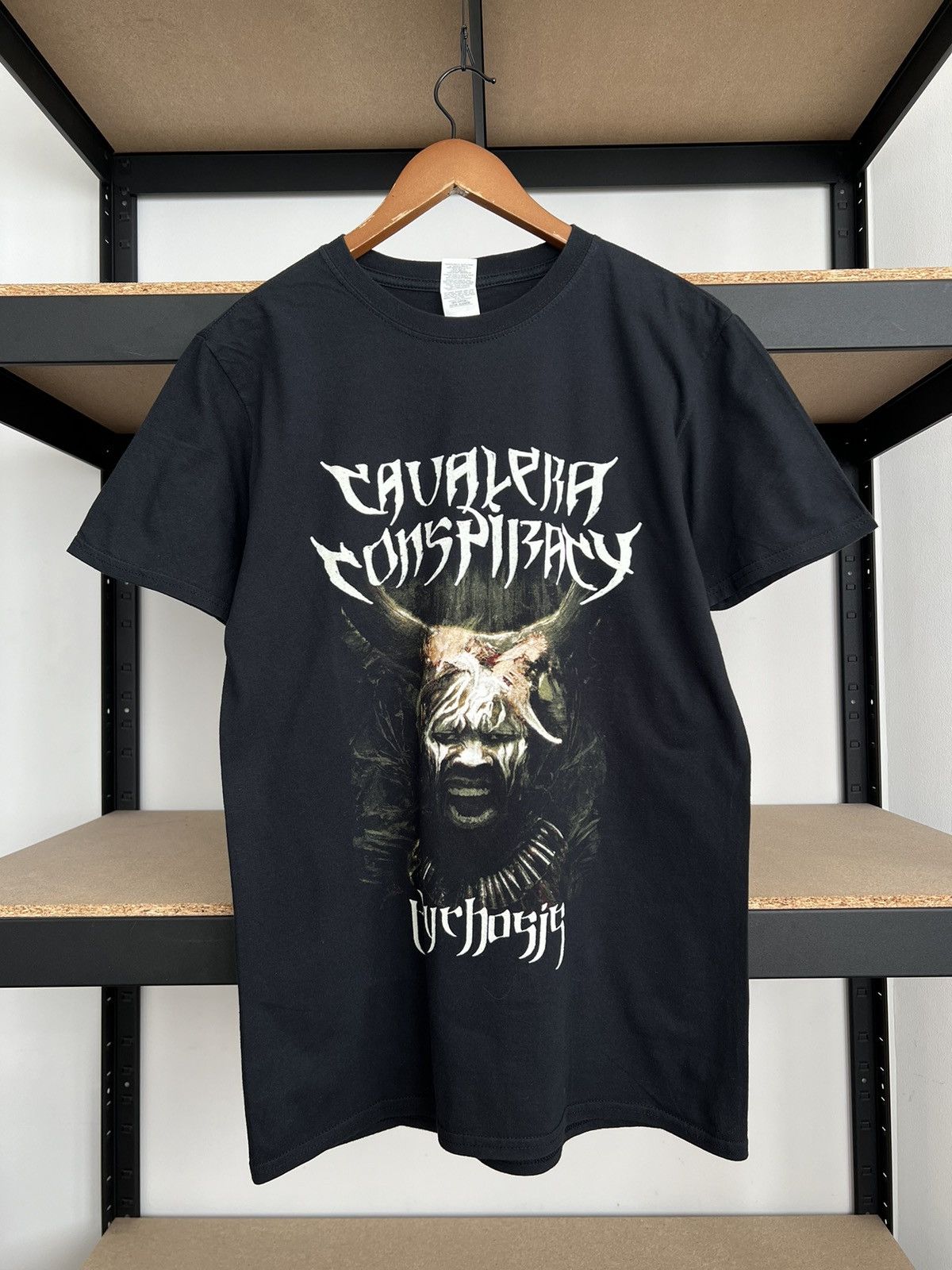 Band Tees Vintage 2010s Cavalera Conspiracy Psychosis Metal Band Tee Size US M / EU 48-50 / 2 - 1 Thumbnail