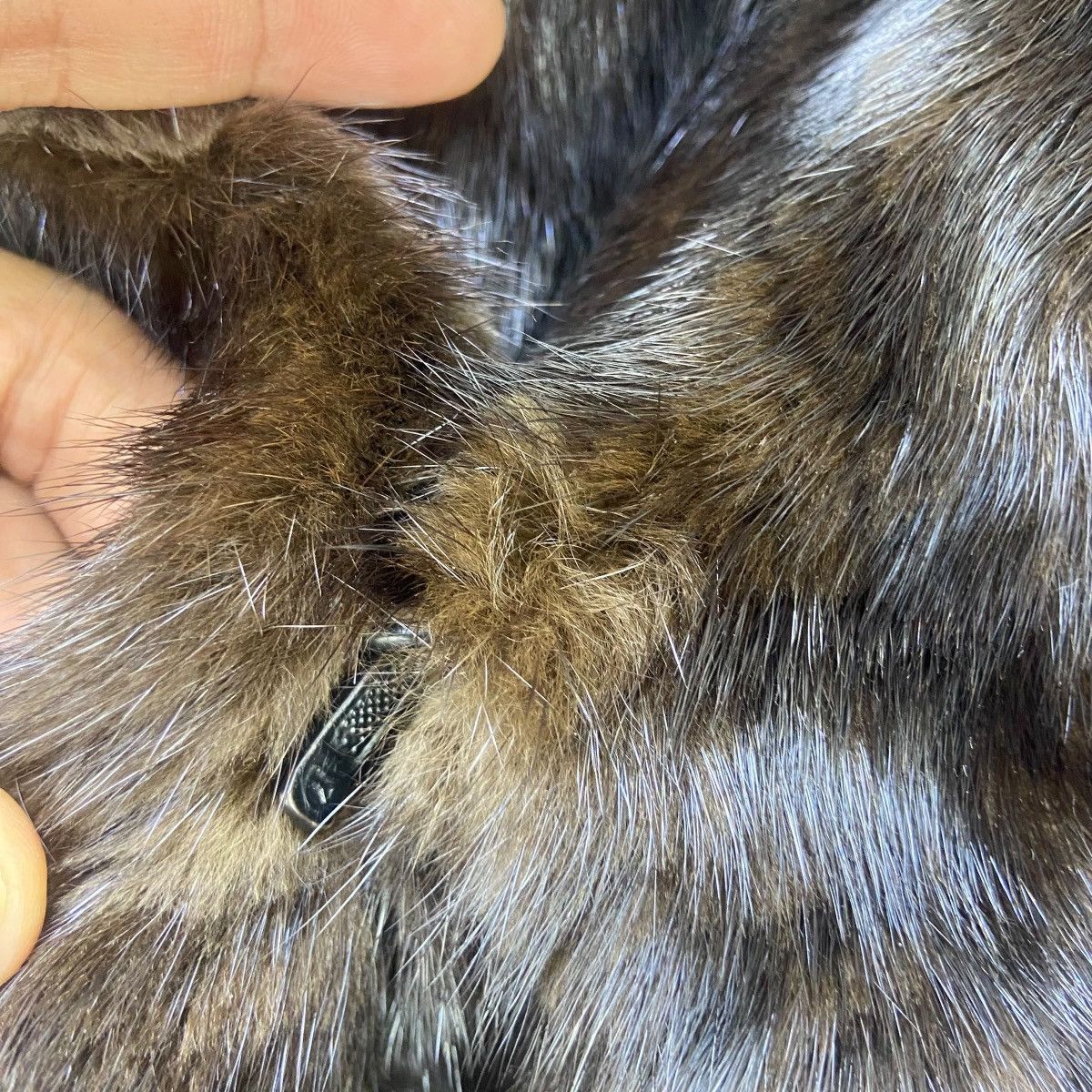Sagafurs Saga Mink Fur Cape Size S / US 4 / IT 40 - 15 Thumbnail