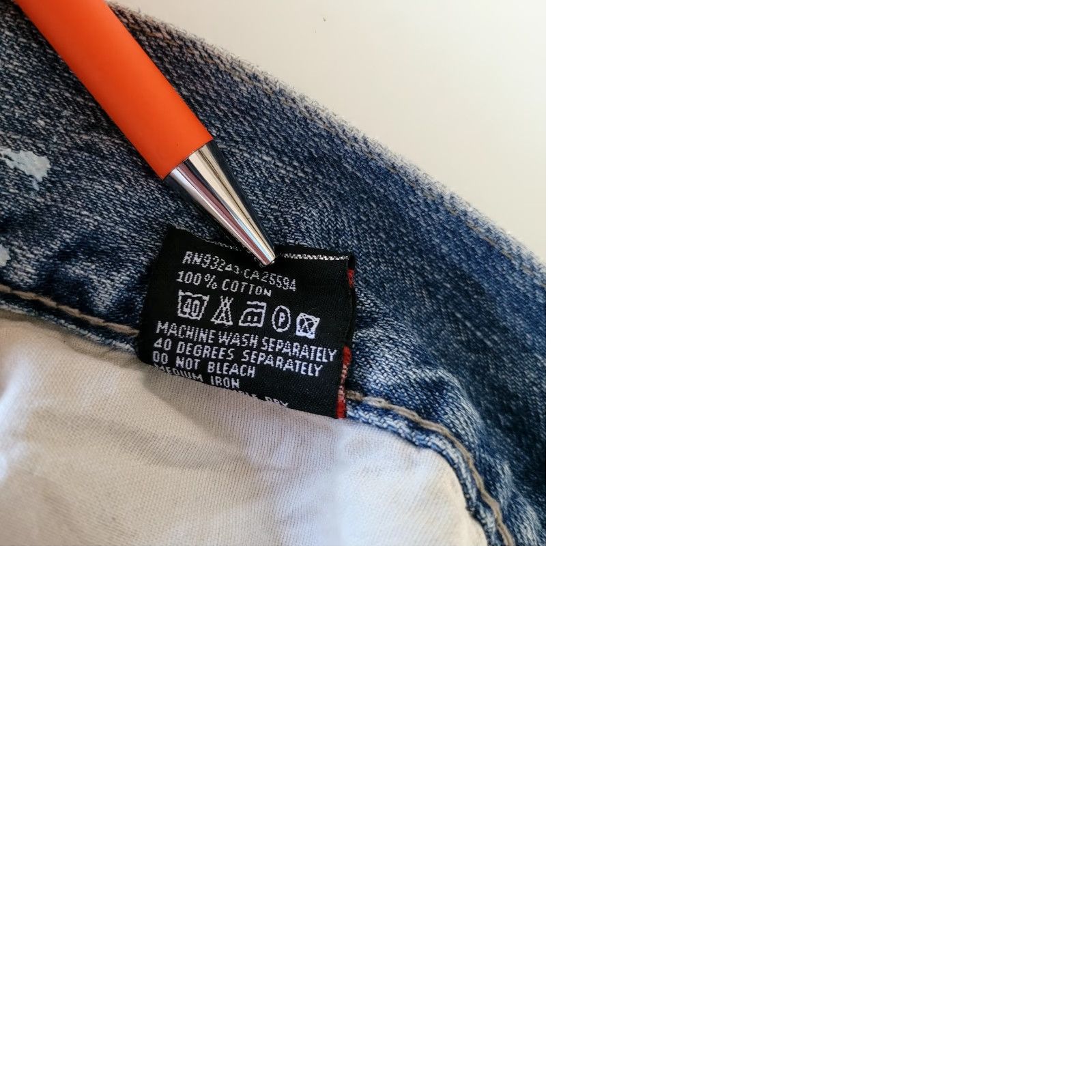 Diesel Diesel Industry Light Wash Jeans – W34 L33 Denim 100% Cotton Men’s Jeans XS? Size US 34 / EU 50 - 9 Thumbnail