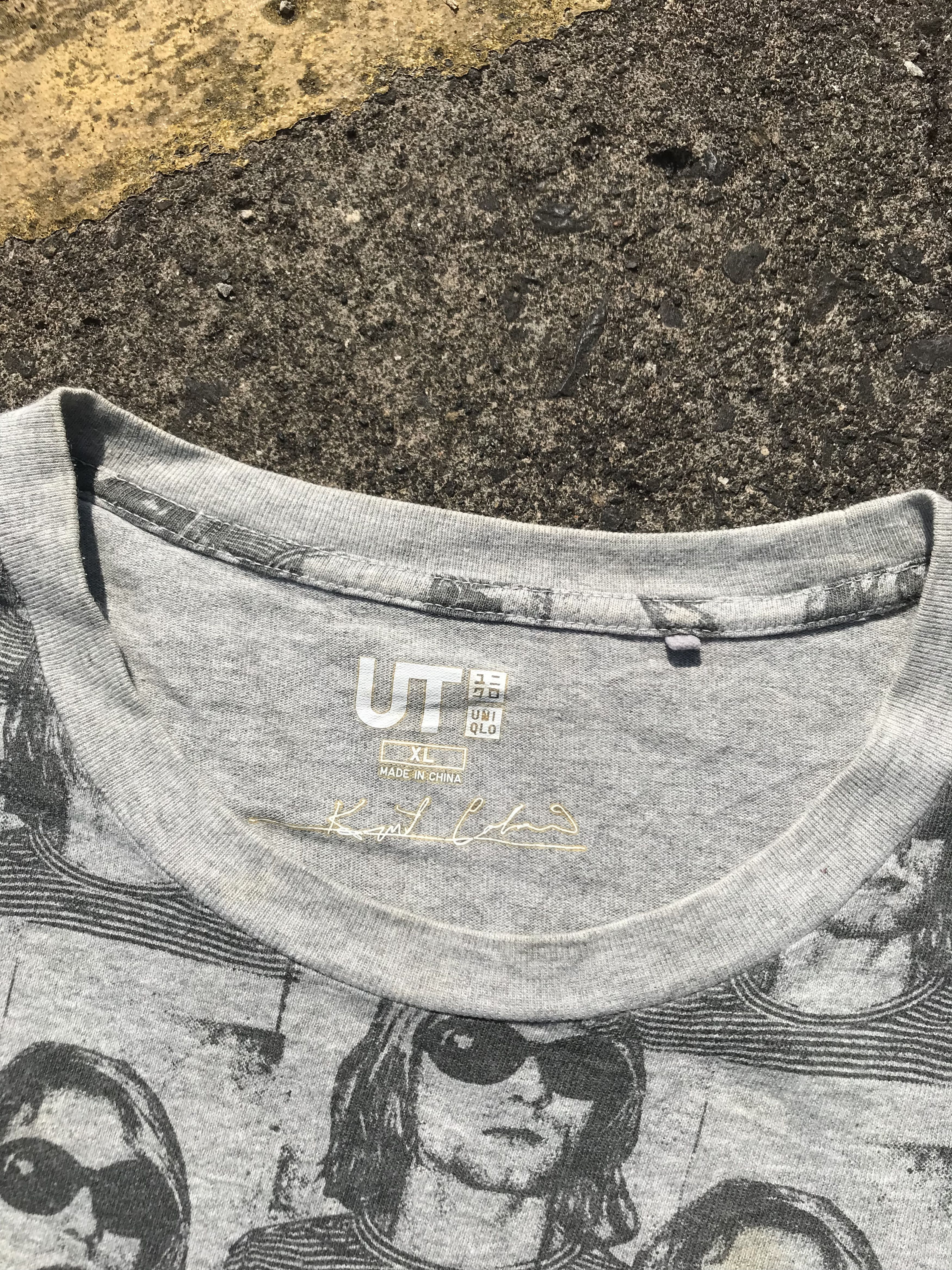 Japanese Brand × Uniqlo Rare Band tees kurt cobain nirvana x uniqlo Size US XL / EU 56 / 4 - 4 Thumbnail