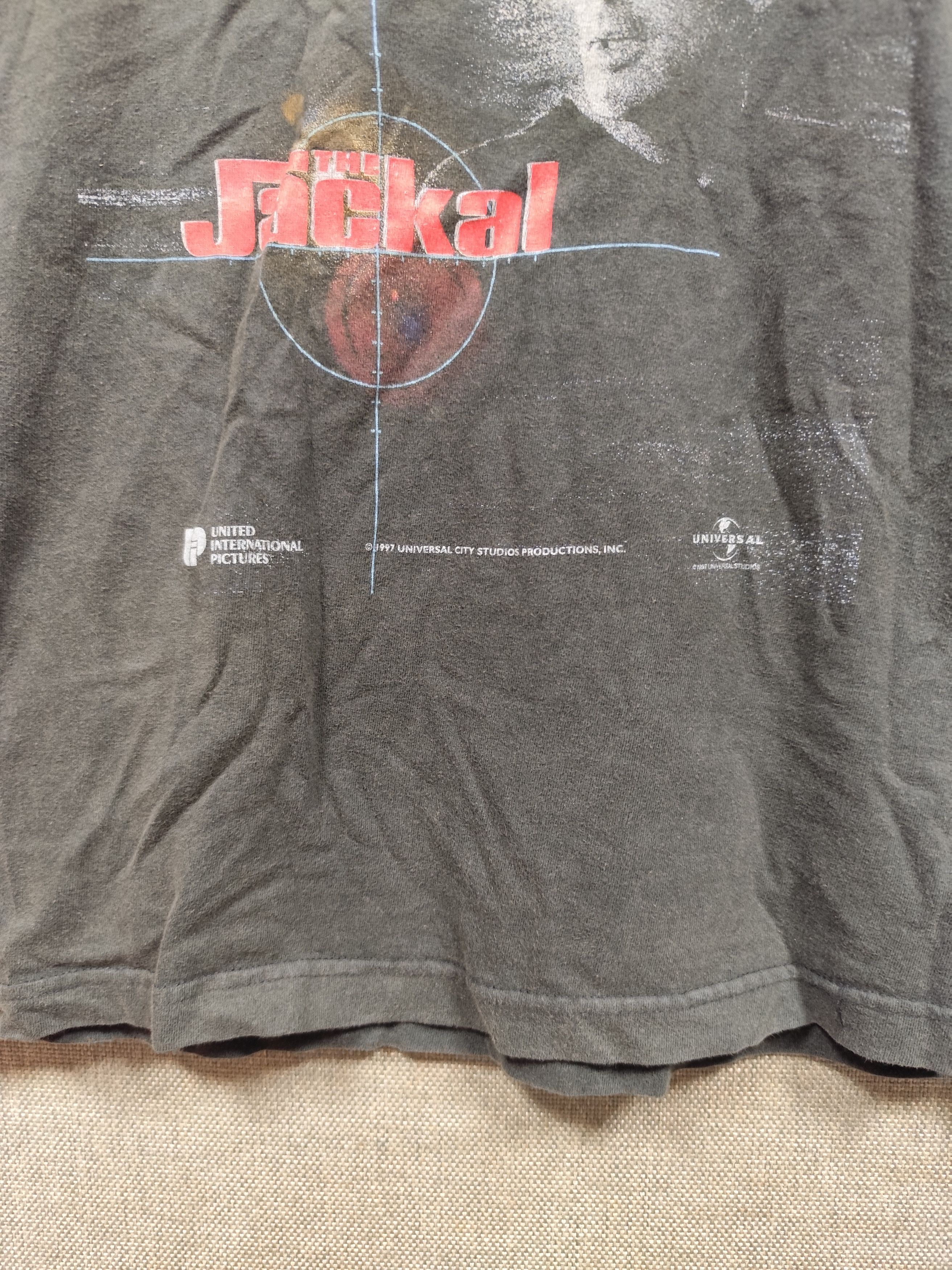 Universal Studios × Vintage Vintage 1997 movie the jackal distressed sunfaded tee Size US M / EU 48-50 / 2 - 5 Thumbnail