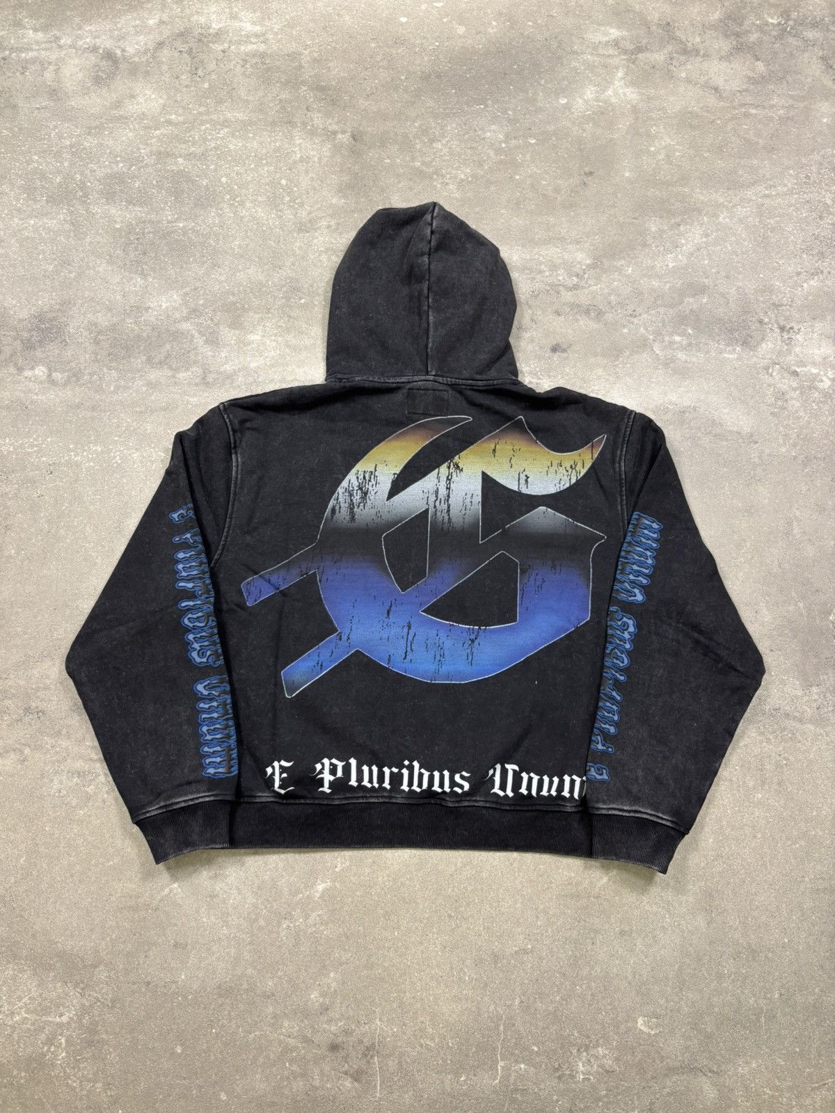 Godspeed Godspeed Artificial Love Hoodie, Washed Black Size US XXL / EU 58 / 5 - 2 Thumbnail