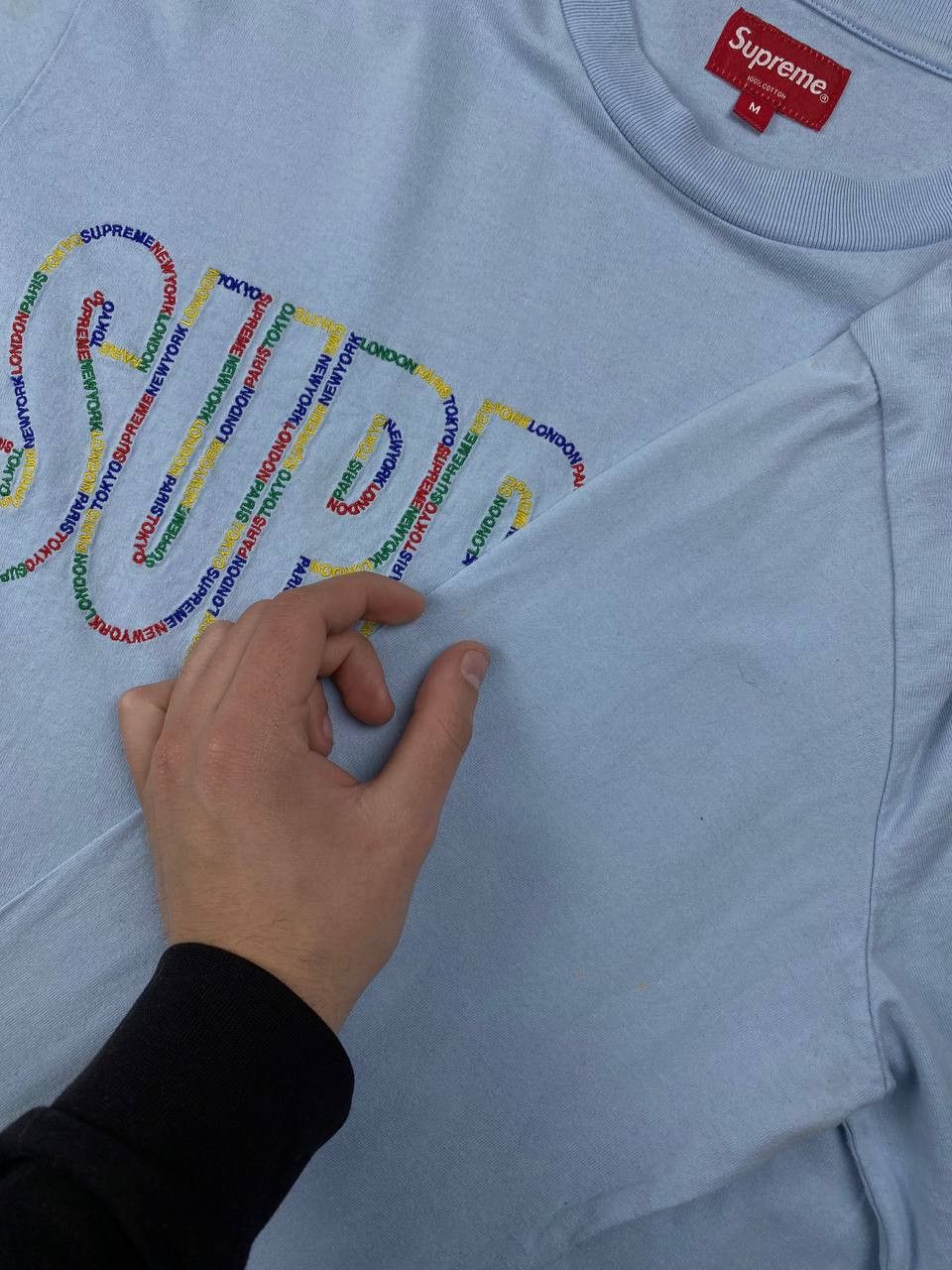 Supreme Supreme International Long Sleeve T Shirt Size US M / EU 48-50 / 2 - 11 Thumbnail