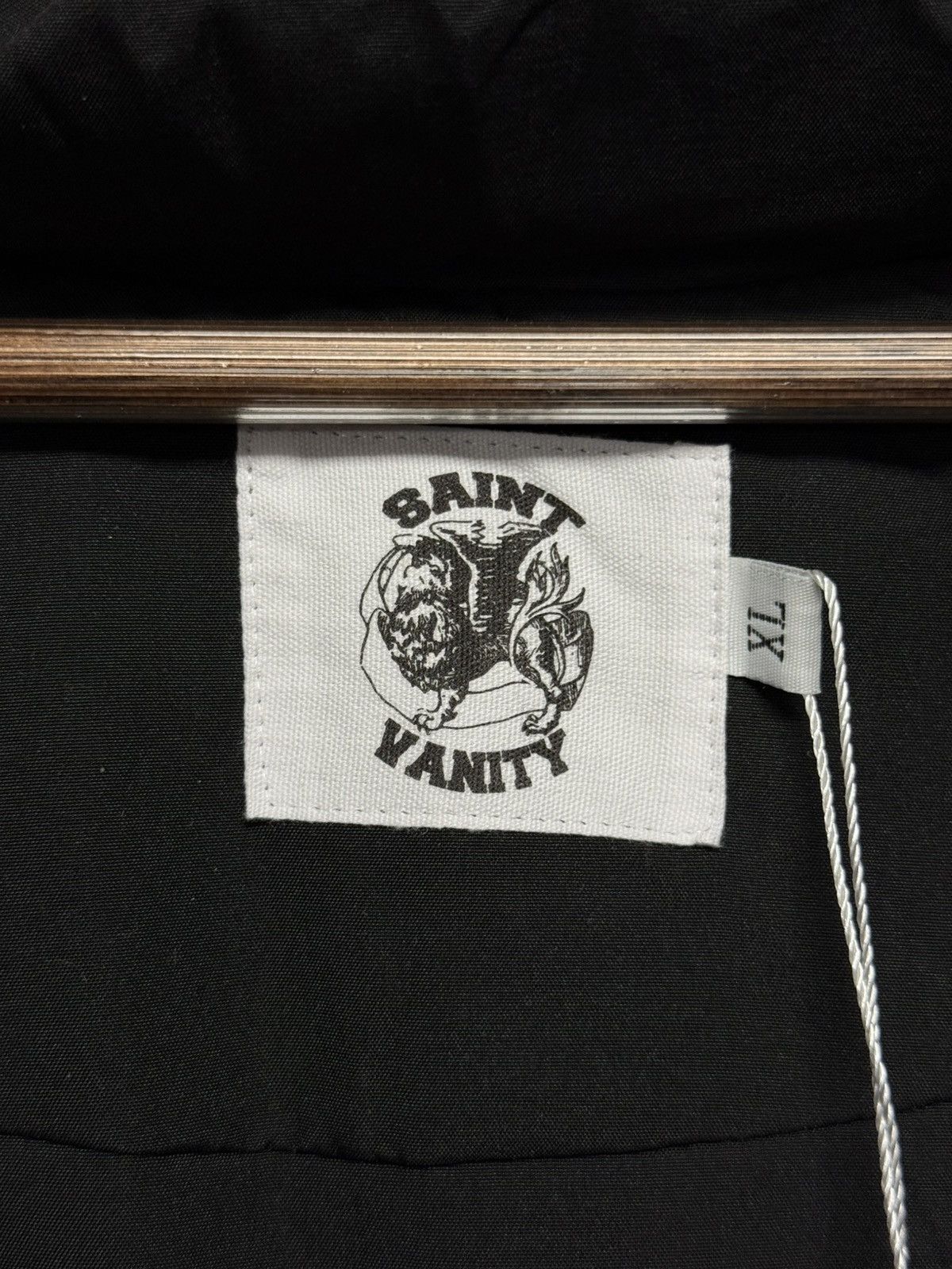 Saint Vanity Saint Vanity Puffer Jacket Black White RARE Size XL Size US XL / EU 56 / 4 - 8 Thumbnail