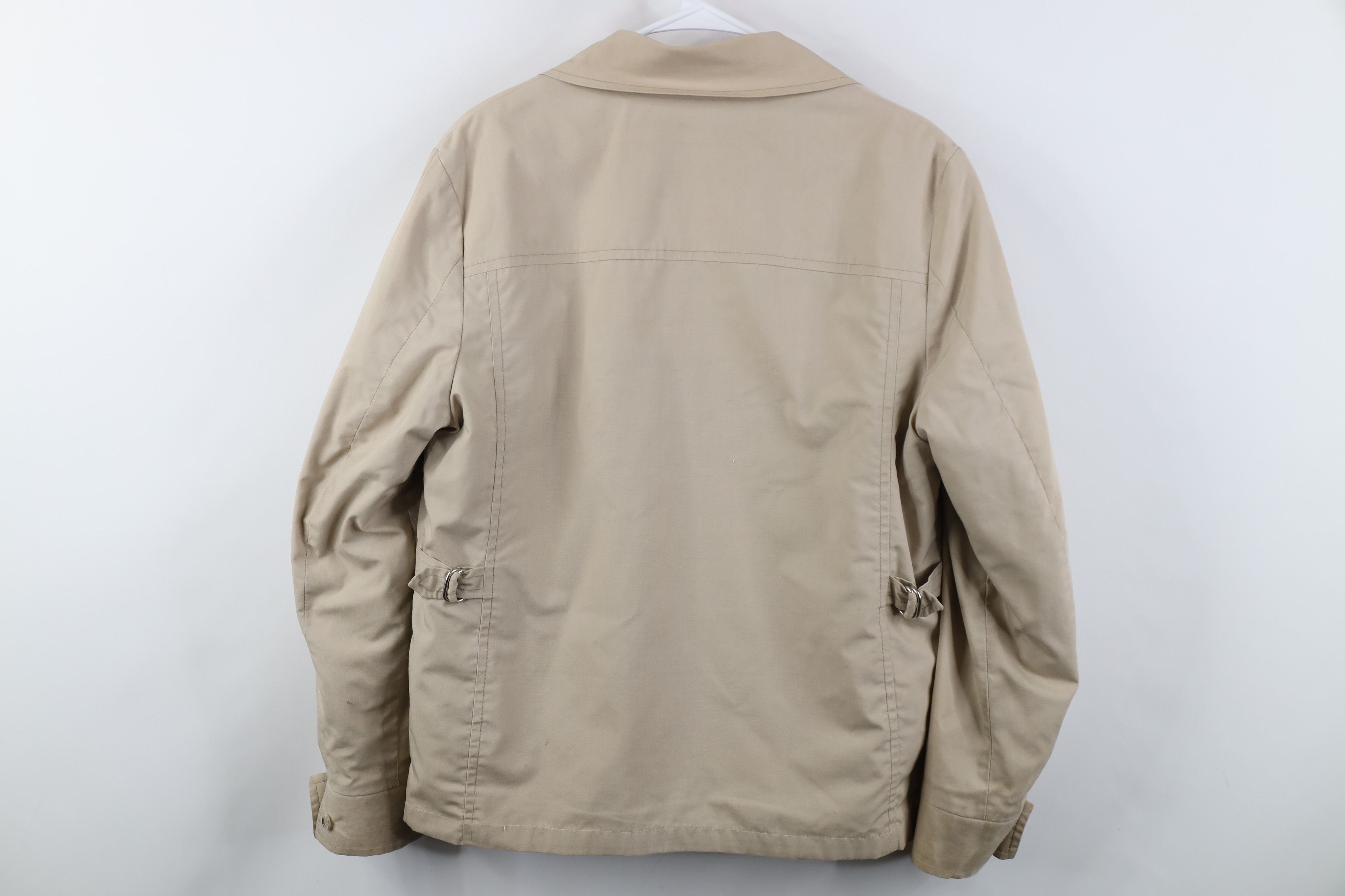 Vintage Vintage 70s Streetwear Side Buckle Back Bomber Jacket USA Size US XXL / EU 58 / 5 - 15 Thumbnail