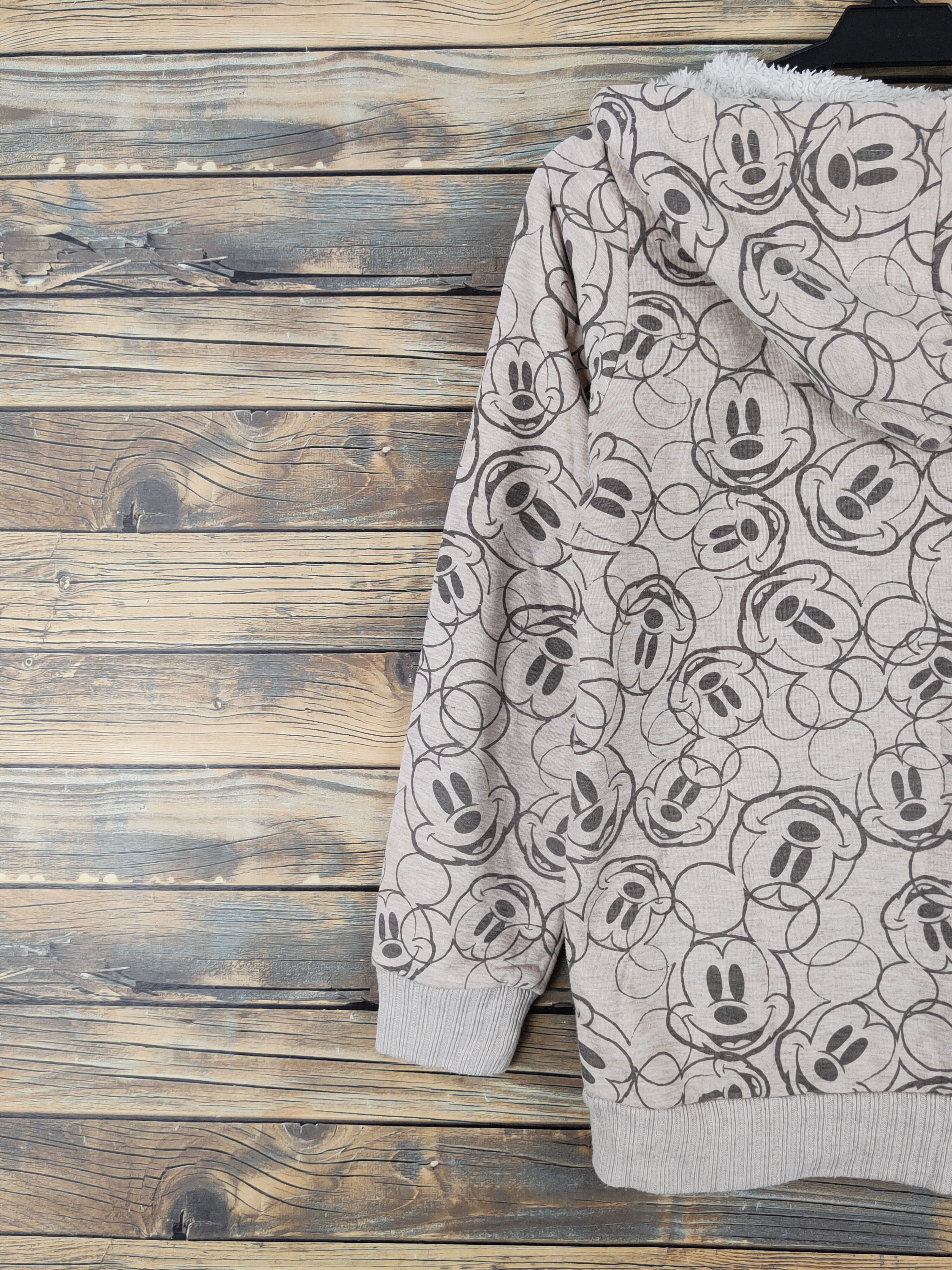 Disney × Japanese Brand × Mickey Mouse Disney Brown Mickey & Minnie Hoodie Sweatshirts #W111122 Size M / US 6-8 / IT 42-44 - 8 Thumbnail