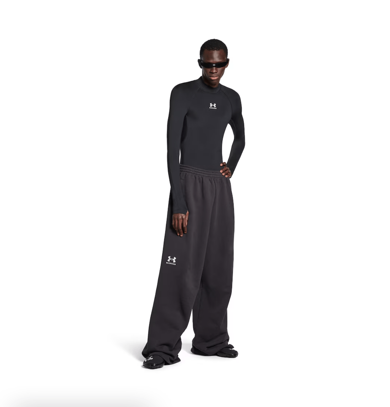 Balenciaga × Under Armour NWOT Balenciaga x Under Armour Baggy Sweatpants Size US 34 / EU 50 - 3 Thumbnail
