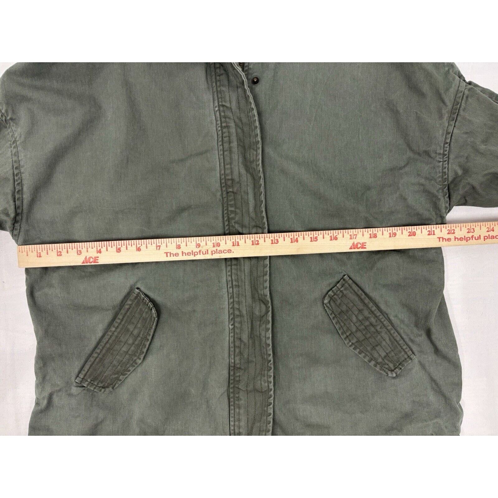 Other Skies are Blue Women’s Army Green Cargo Jacket Military S Size S / US 4 / IT 40 - 5 Thumbnail
