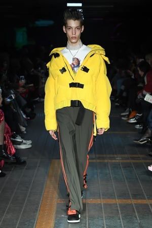 Japanese Brand × Jean Paul Gaultier Growing Pains F/W 17 bondage puffer jacket Size US L / EU 52-54 / 3 - 8 Thumbnail