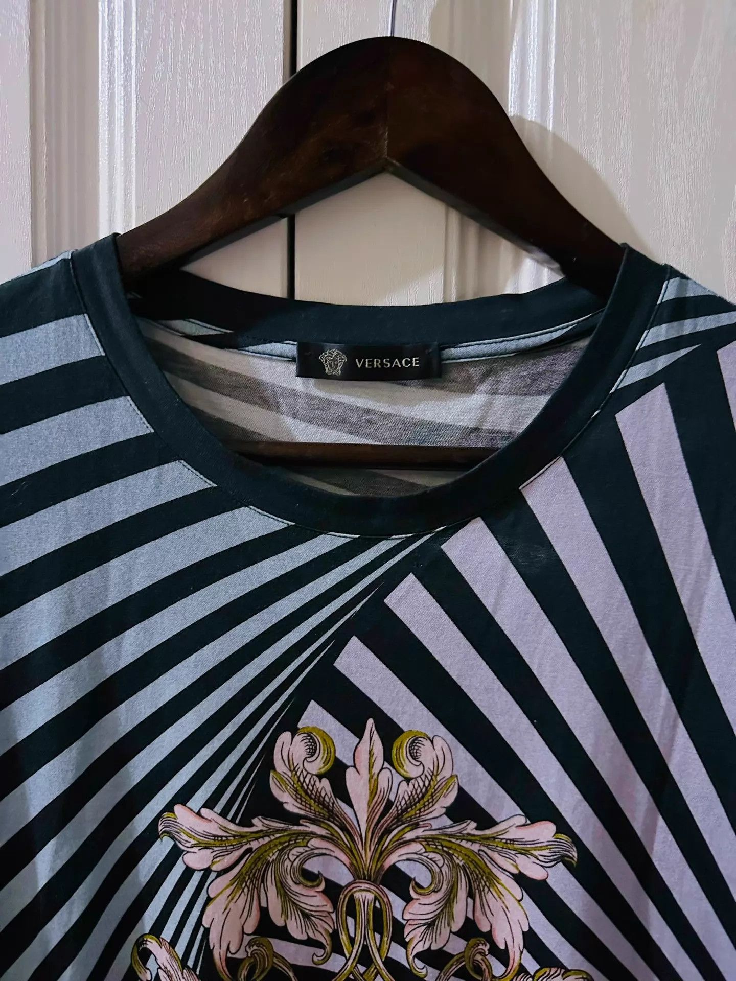 Versace Versace Baroque Medusa Print Short Sleeve T-Shirt Size US XXL / EU 58 / 5 - 3 Thumbnail
