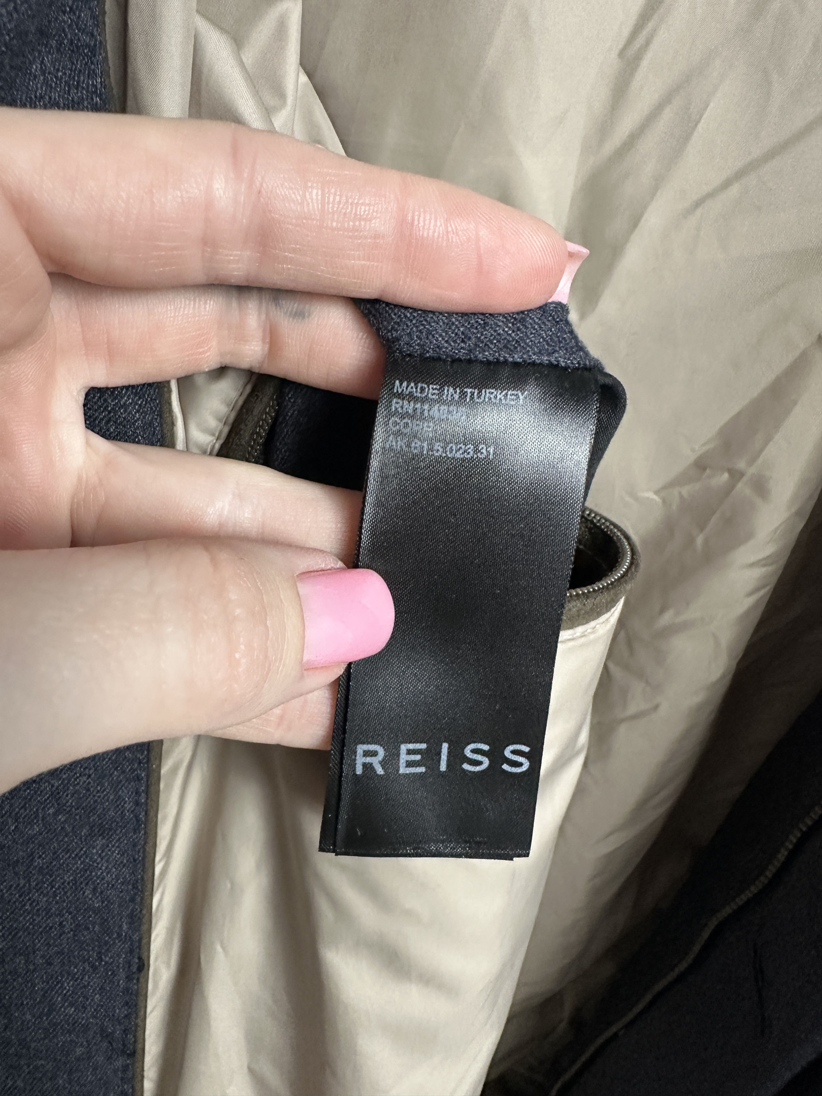 Reiss Reiss Mens Coat Jacket Size US L / EU 52-54 / 3 - 6 Thumbnail