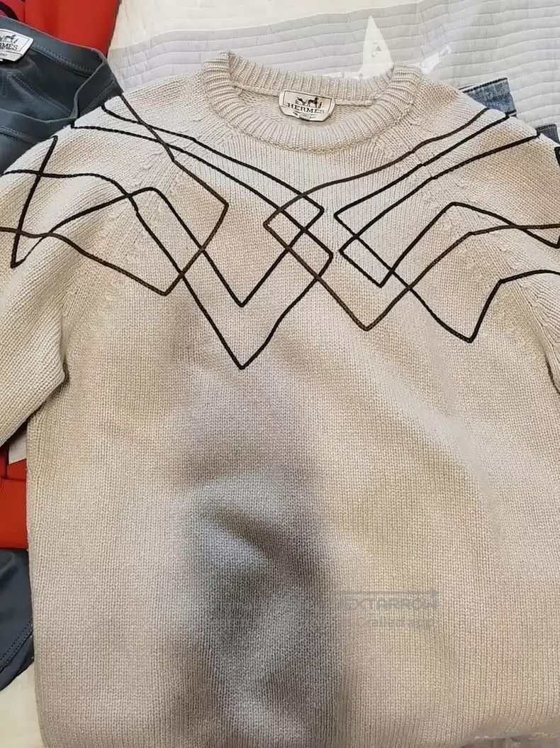 Hermes Hermes Cashmere knit sweater Size M / US 6-8 / IT 42-44 - 1 Thumbnail