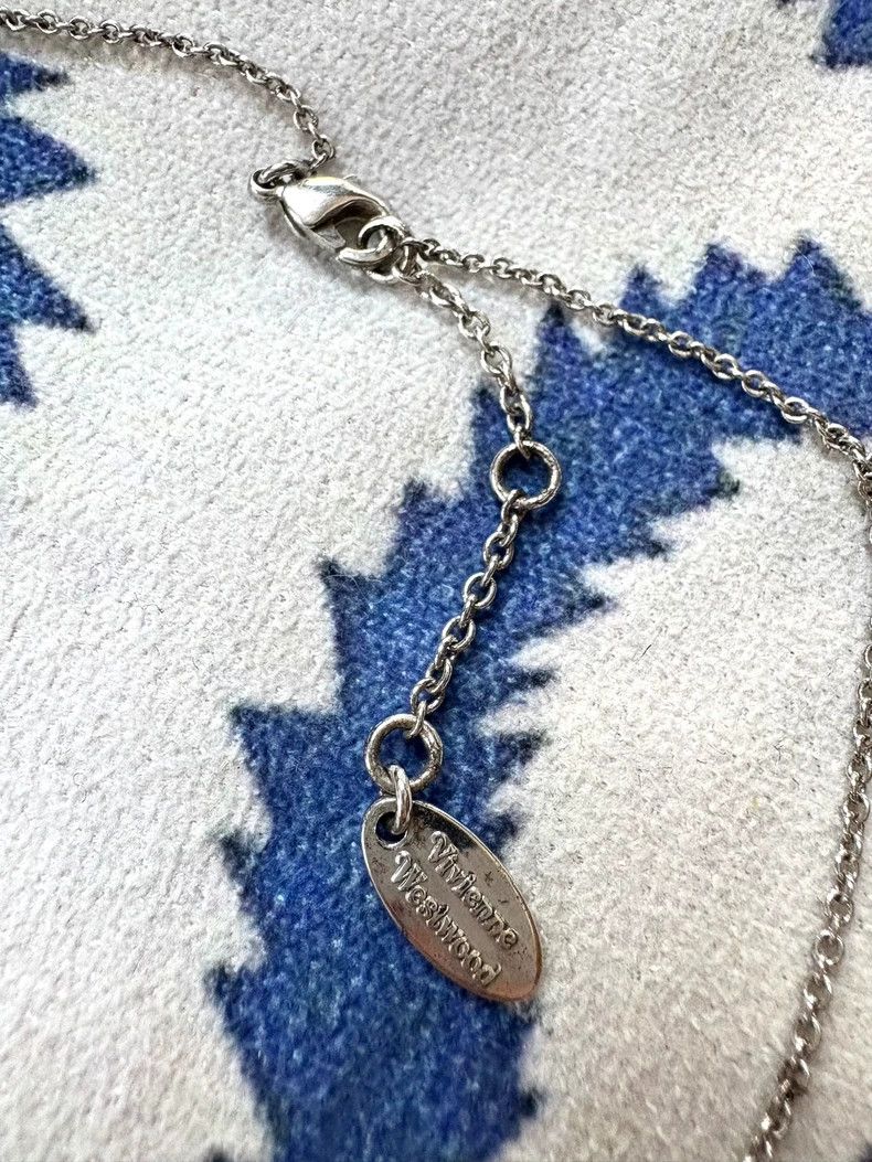 Vivienne Westwood Vivienne Westwood Marble Saturn Necklace Size ONE SIZE - 5 Thumbnail