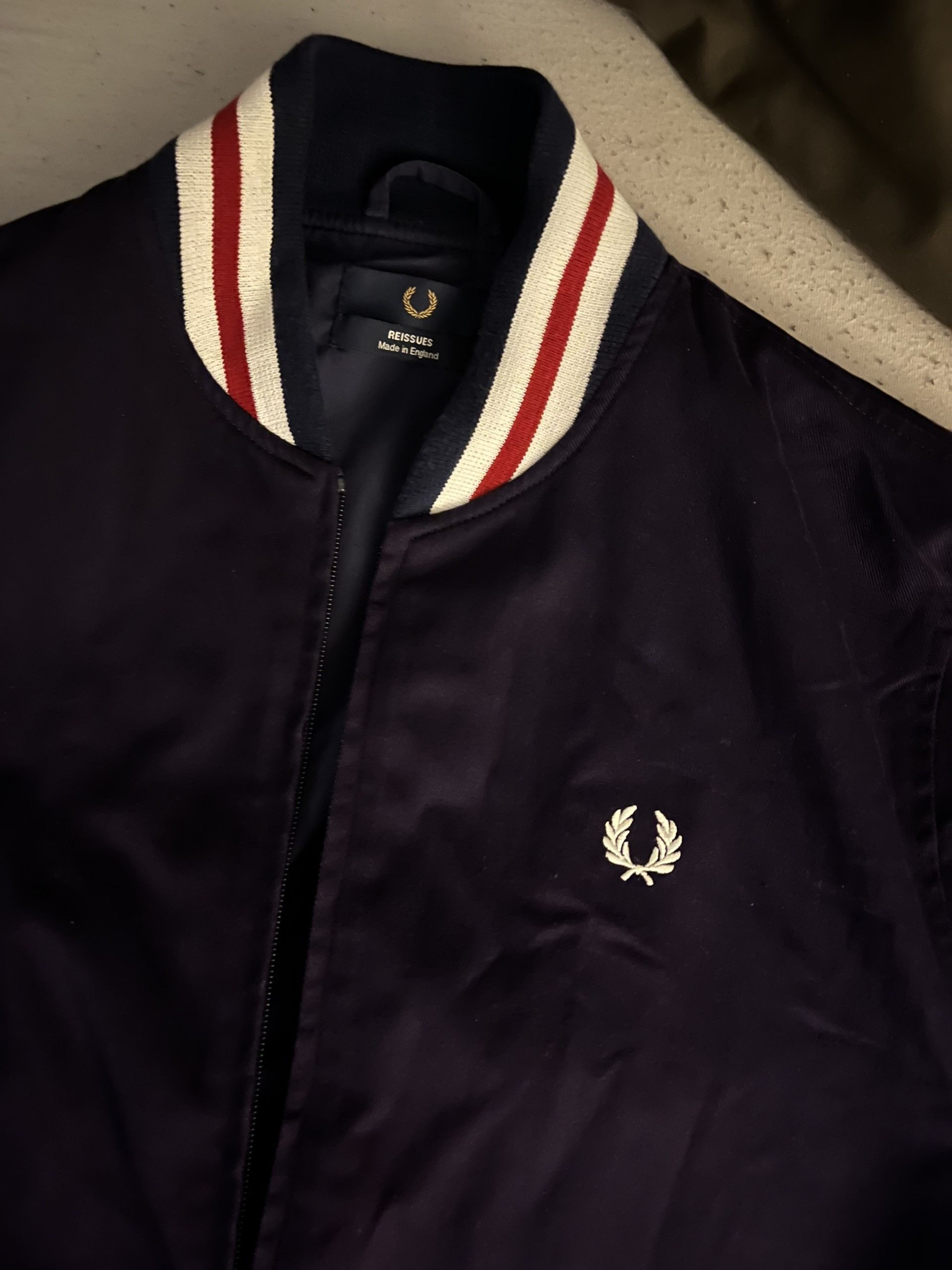 Fred Perry Fred Perry Bomber Jacket Size US L / EU 52-54 / 3 - 2 Thumbnail