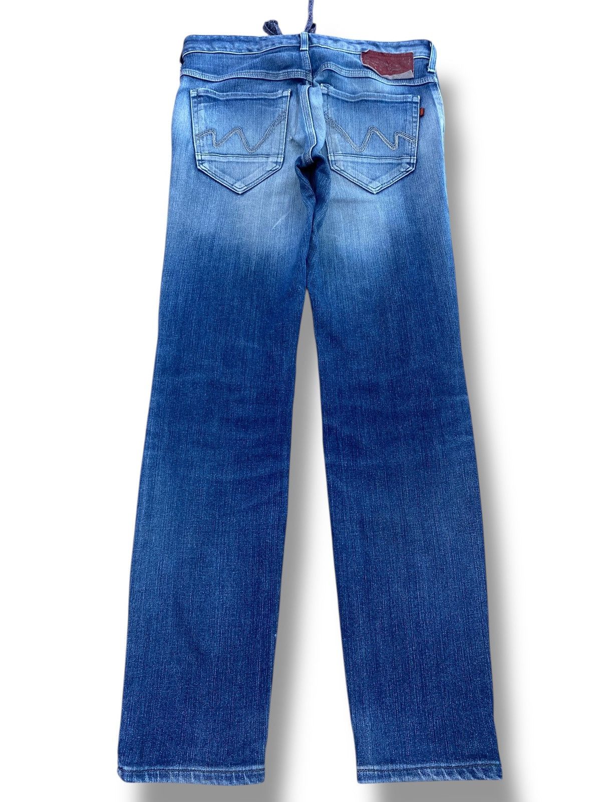 Edwin Edwin Faded Wash Ripped Style Soft Jeans Size US 31 - 3 Thumbnail
