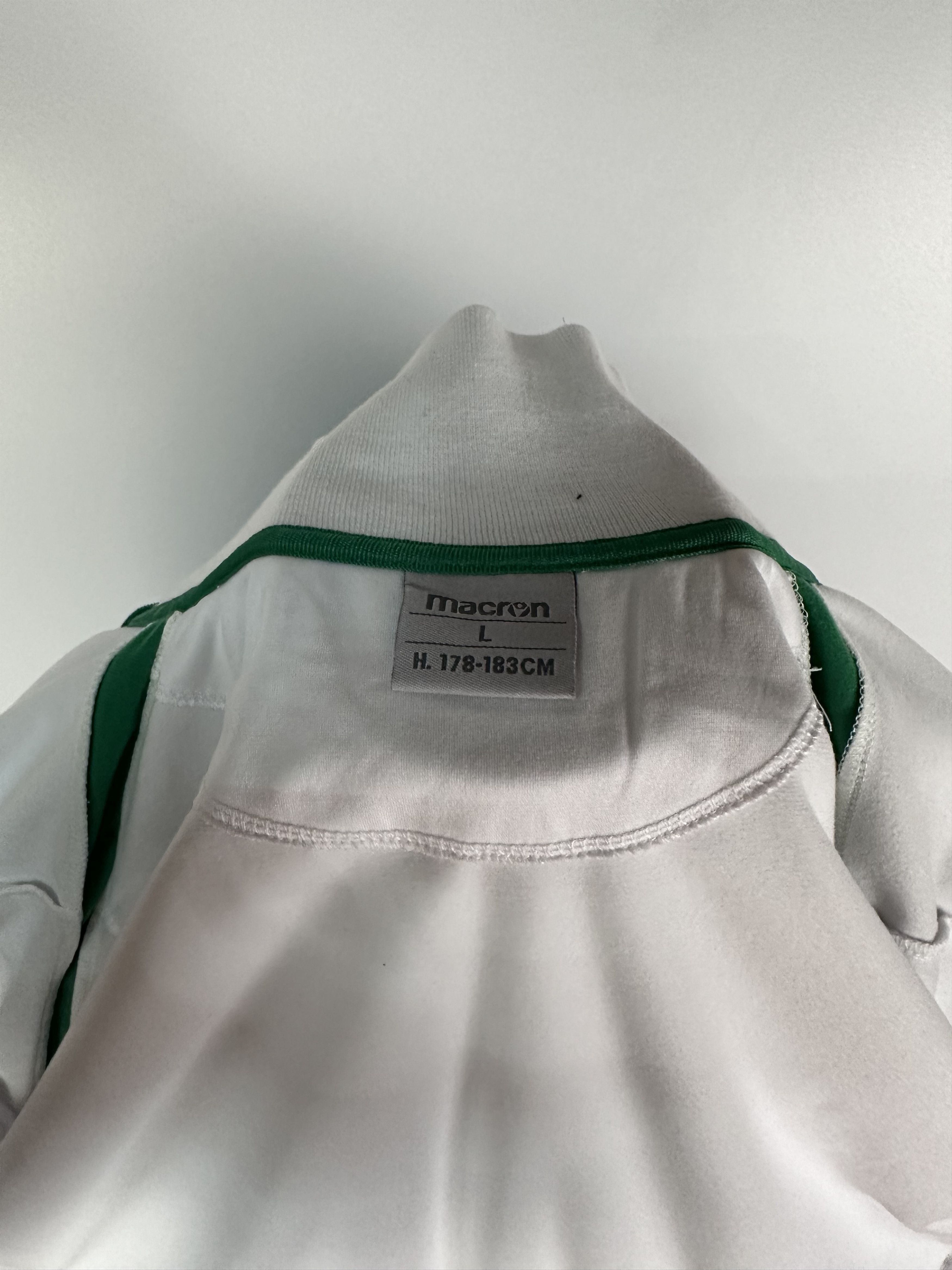 Macron Hibernian Scotland Football Soccer Track Jacket Macron Size US L / EU 52-54 / 3 - 12 Thumbnail