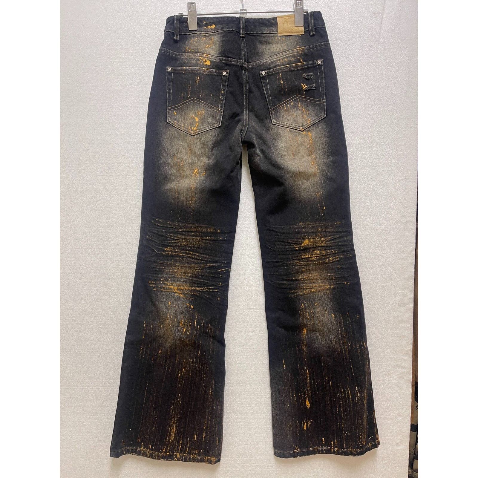 Hysteric Glamour Vintage Japanese Brand Faded Low-rise Bootcut Denim Jeans Size 30" / US 8 / IT 44 - 2 Thumbnail