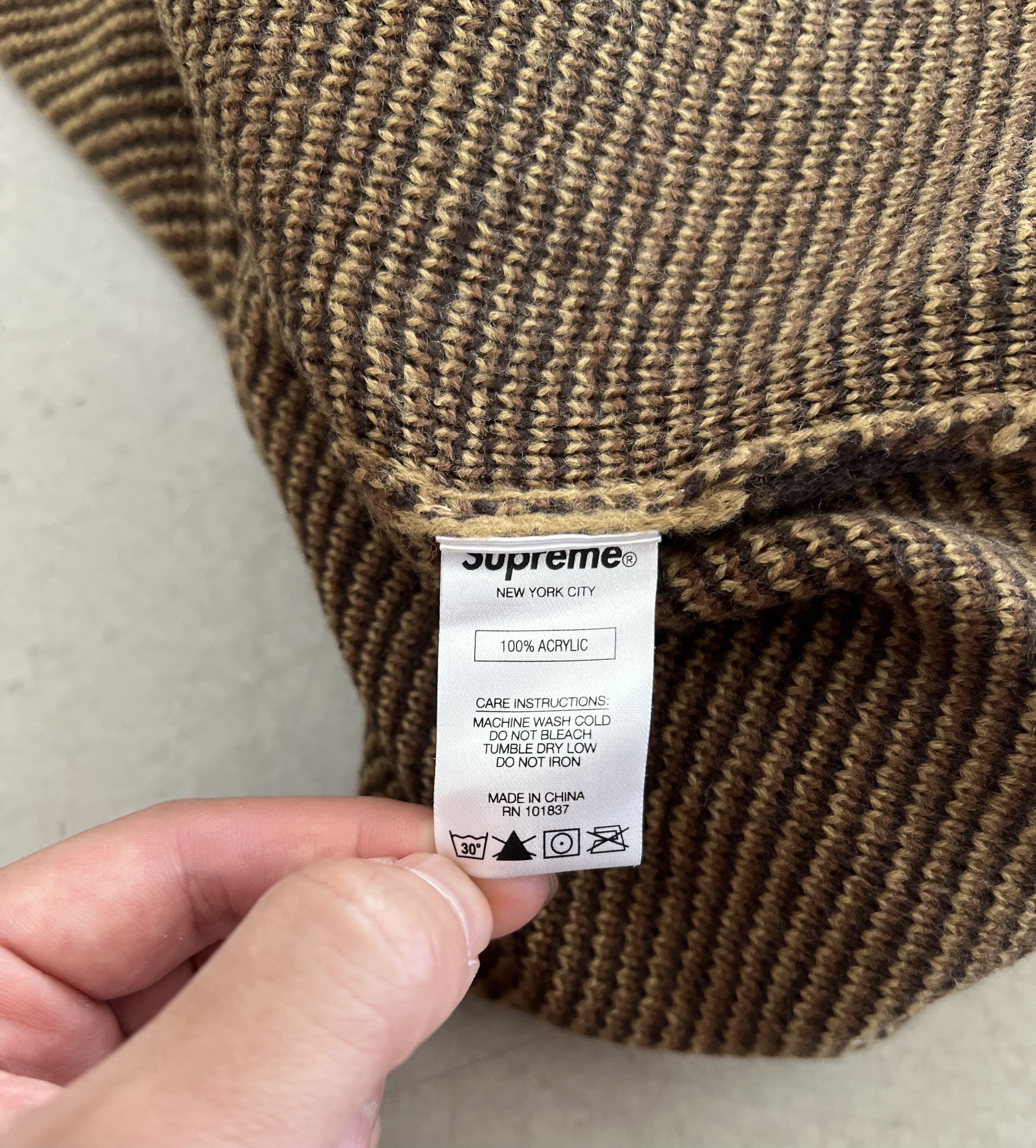 Supreme =STEAL= Supreme Brown Camo Sweater Size US M / EU 48-50 / 2 - 6 Thumbnail