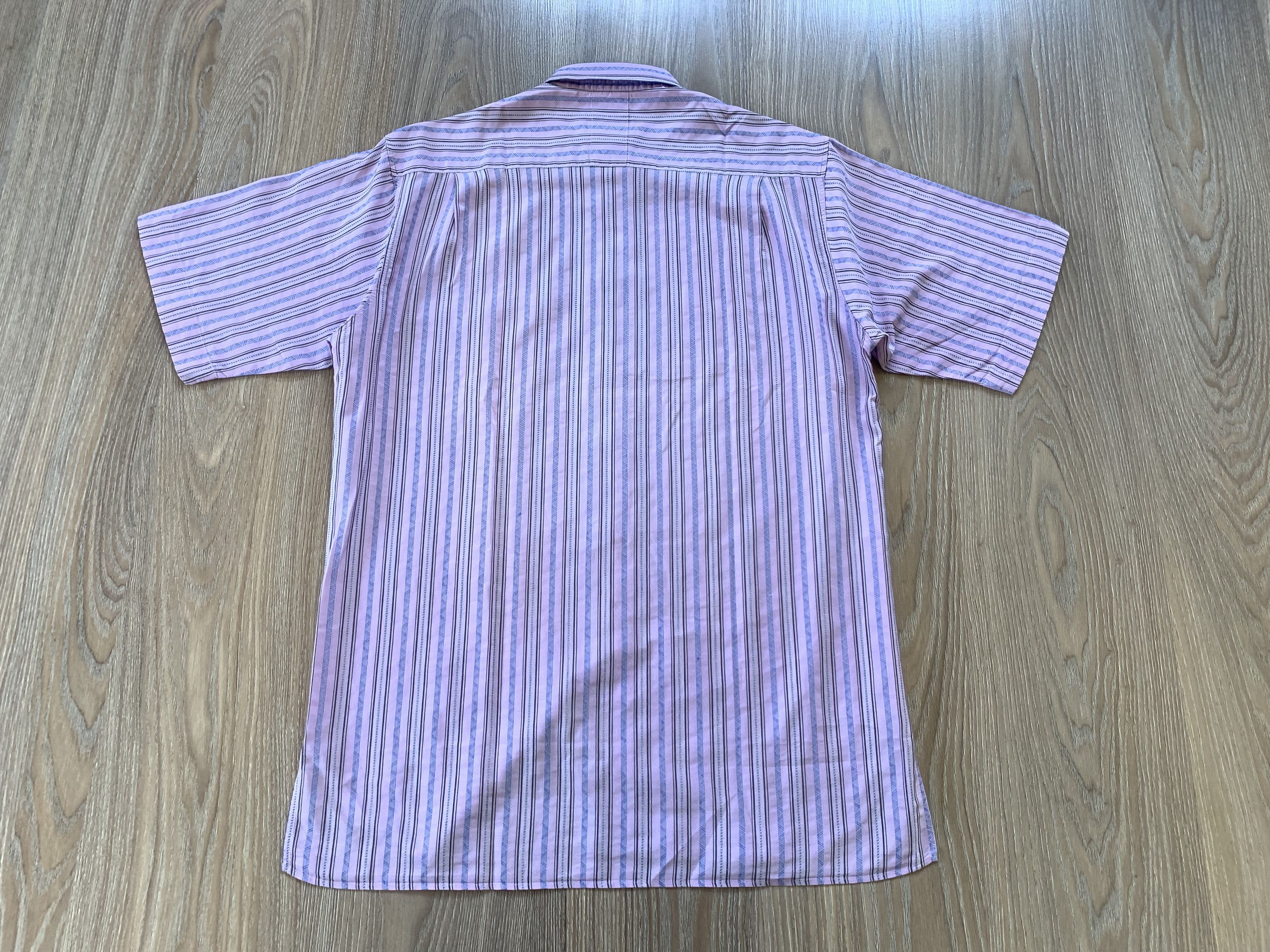 Hugo Boss Rare Retro Hugo Boss Stripe Short Sleeve Shirt Size US M / EU 48-50 / 2 - 3 Thumbnail