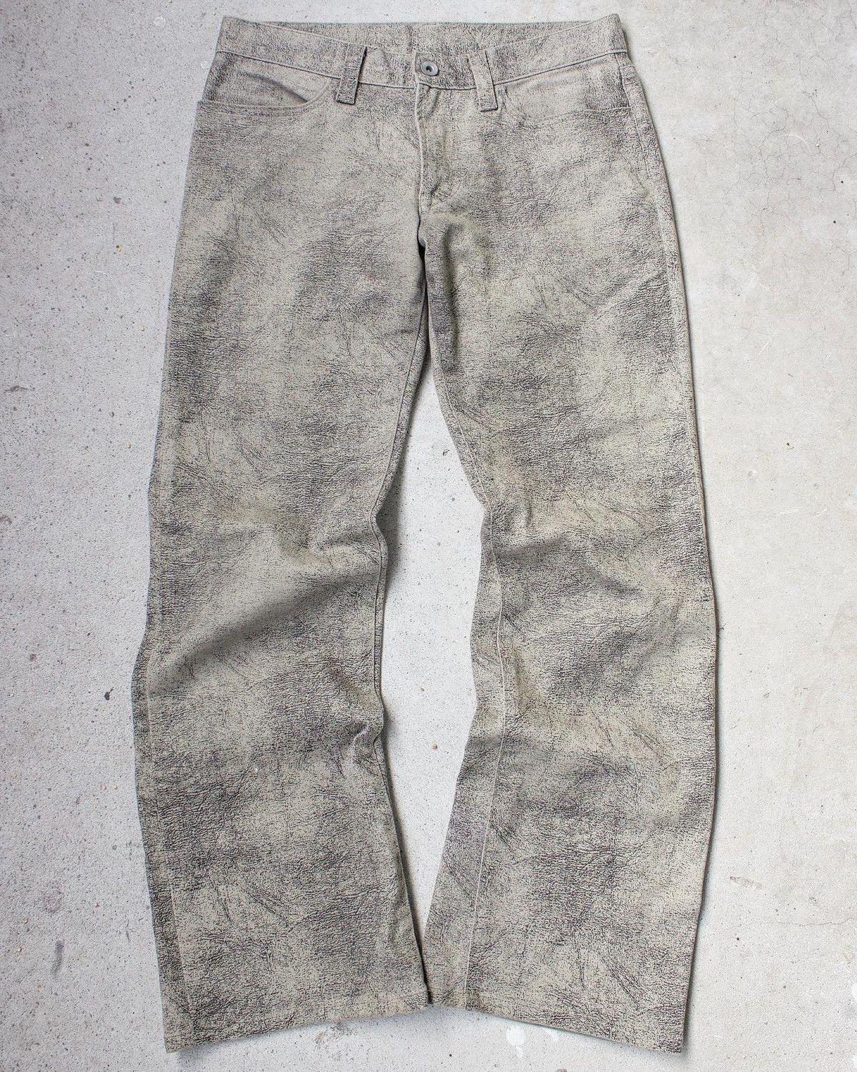 Japanese Brand × Matsuda × Vintage Nicole Club for Men Vintage 90’s Marble Casual Flare Pants Size US 30 / EU 46 - 1 Thumbnail