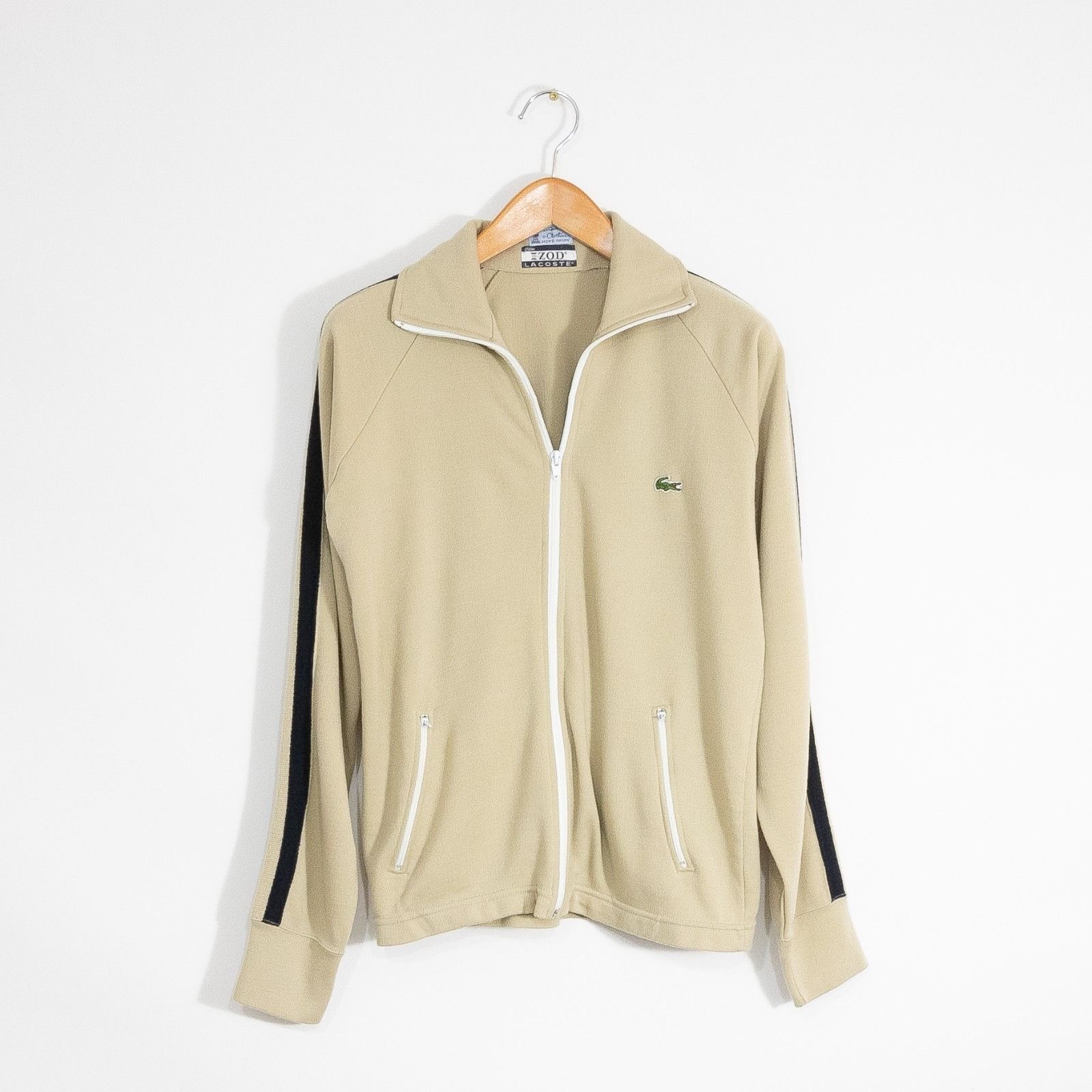 Lacoste Vintage Izod Lacoste Track Jacket Mens Large - Warm Up Zip Size US L / EU 52-54 / 3 - 1 Thumbnail