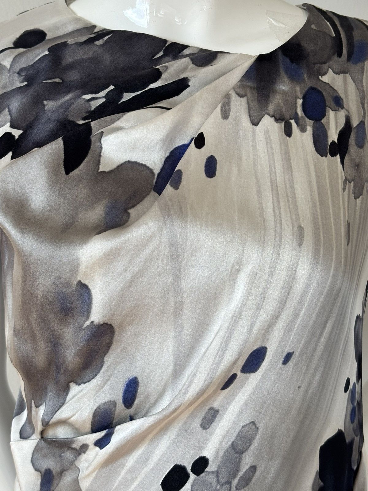 Max Mara Max Mara Silk Dress Abstract Print Sleeveless Italy Size S Size S / US 4 / IT 40 - 3 Thumbnail